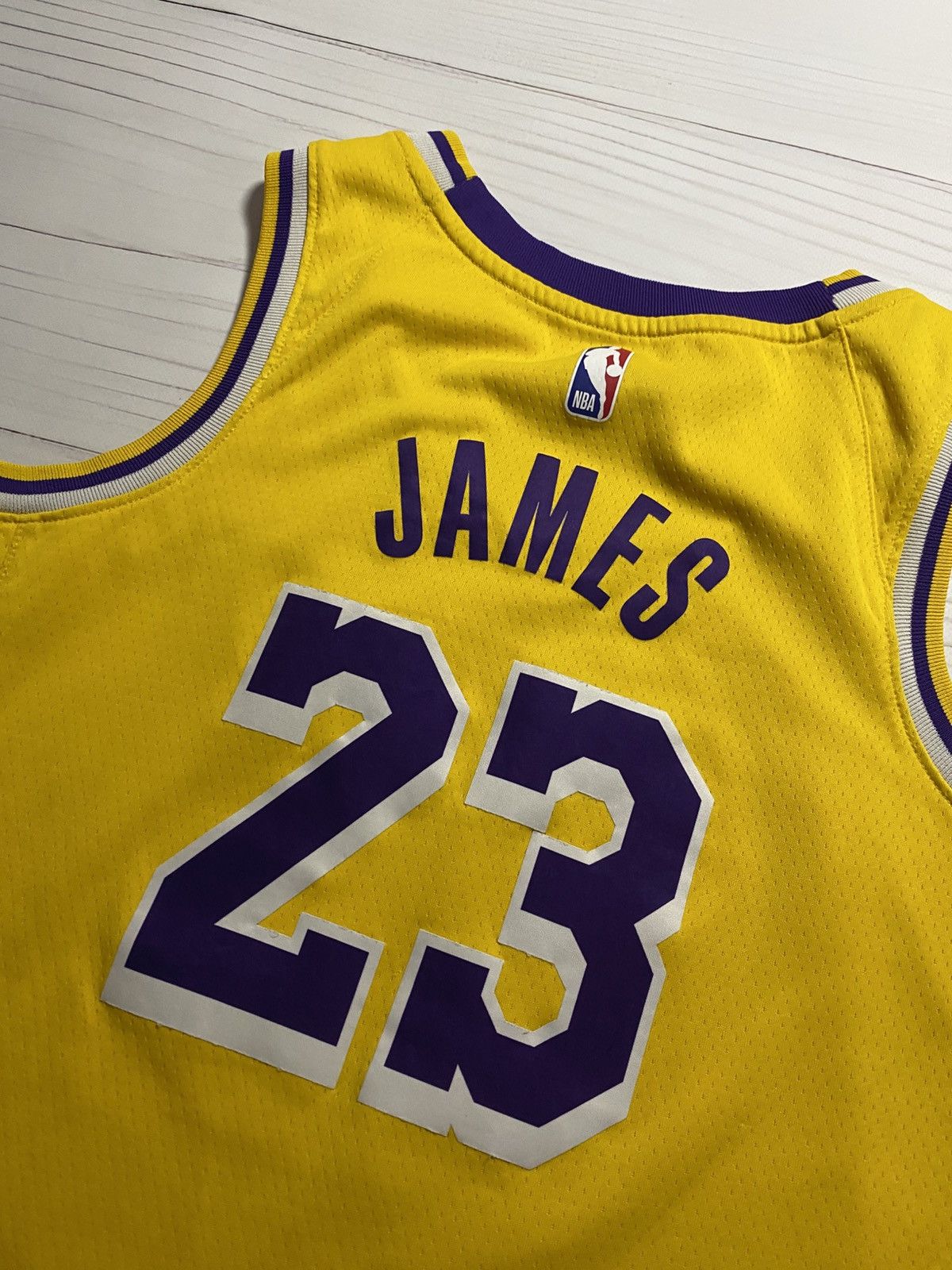 NBA × Nike NBA Nike Lakers #23 LeBron James y2k jersey Size US S / EU 44-46 / 1 - 11 Thumbnail