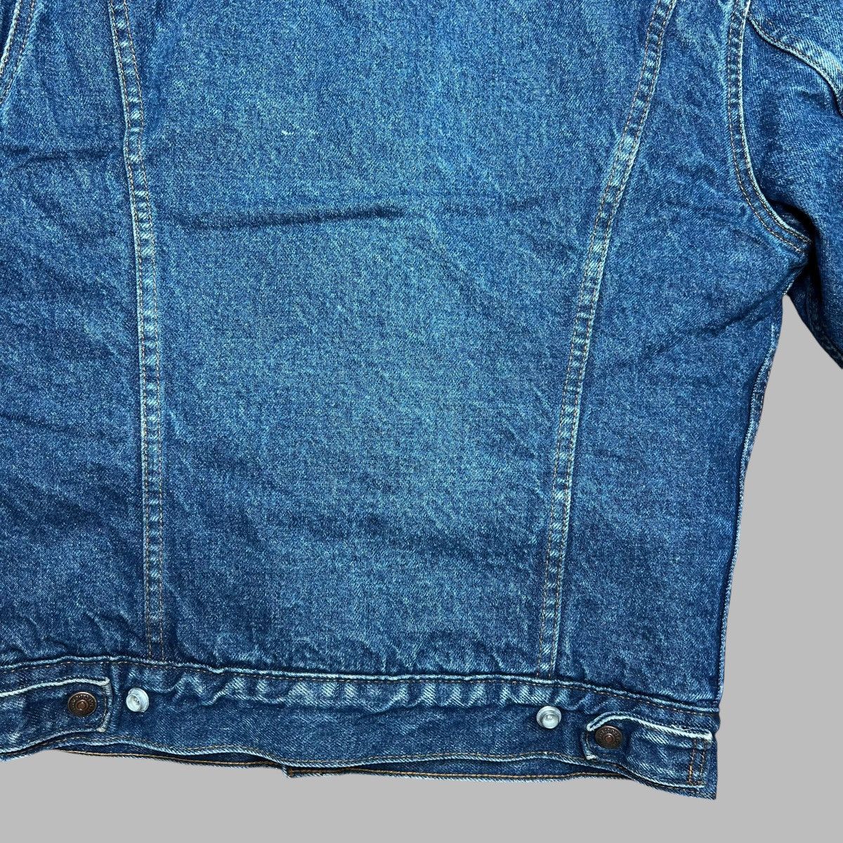 Levi's × Vintage Vintage 1980s Levi’s Denim Sherpa Lined Trucker Jacket Size US S / EU 44-46 / 1 - 13 Thumbnail