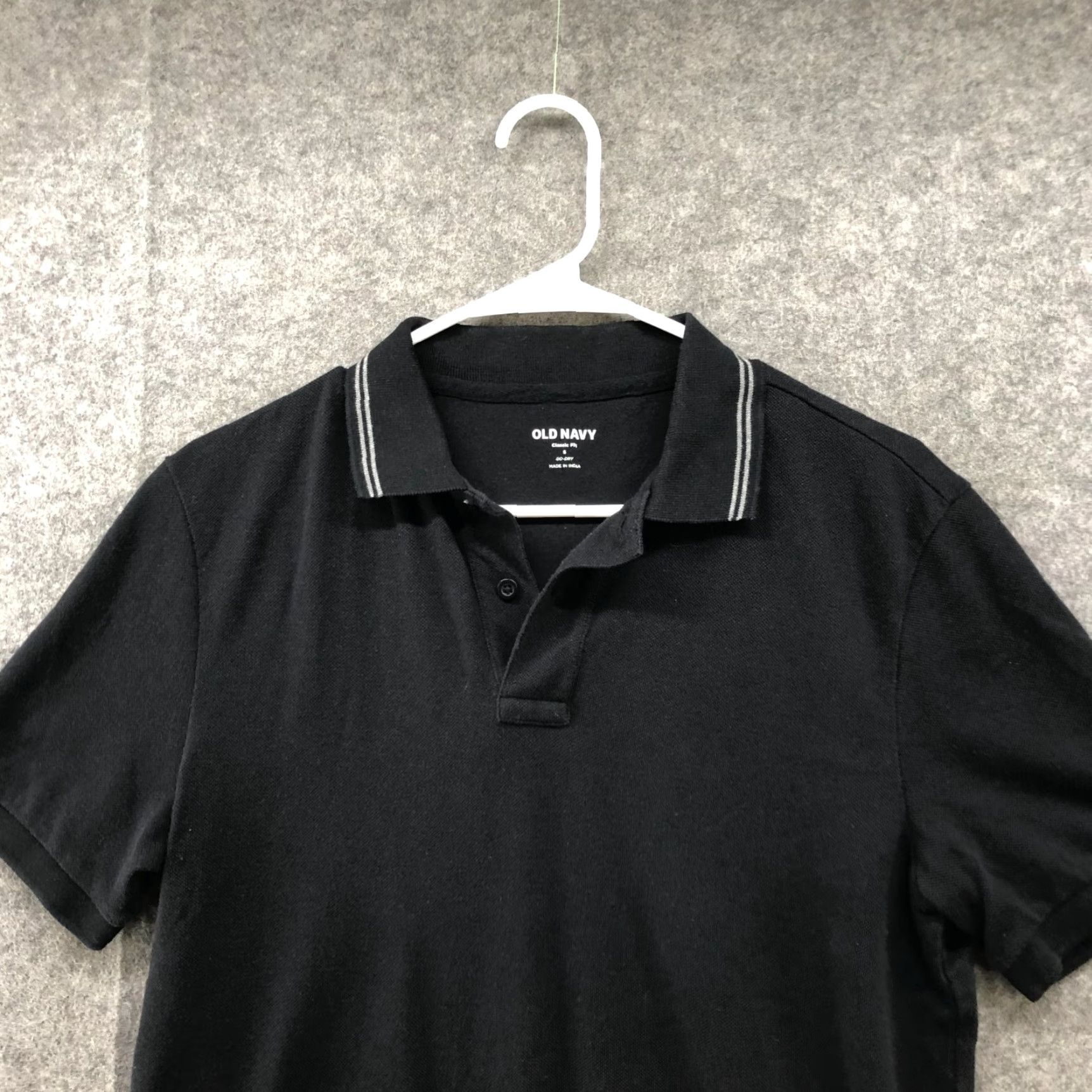 Old Navy Old Navy Black Polo Shirt Mens S Short Sleeve Classic Fit Go Dry Active Golf Size US S / EU 44-46 / 1 - 3 Thumbnail