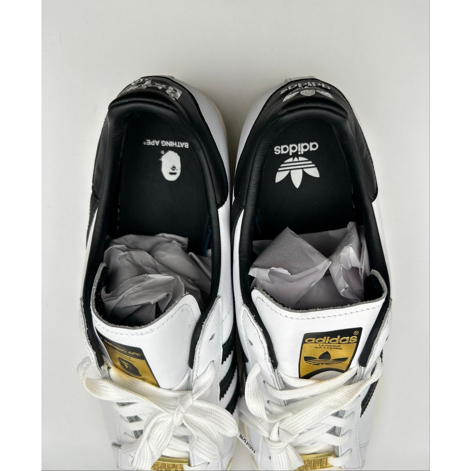 Nike Adidas x BAPE Superstar 80s A Bathing Ape US Size 12 GZ8980 Size US 12 / EU 45 - 11 Thumbnail