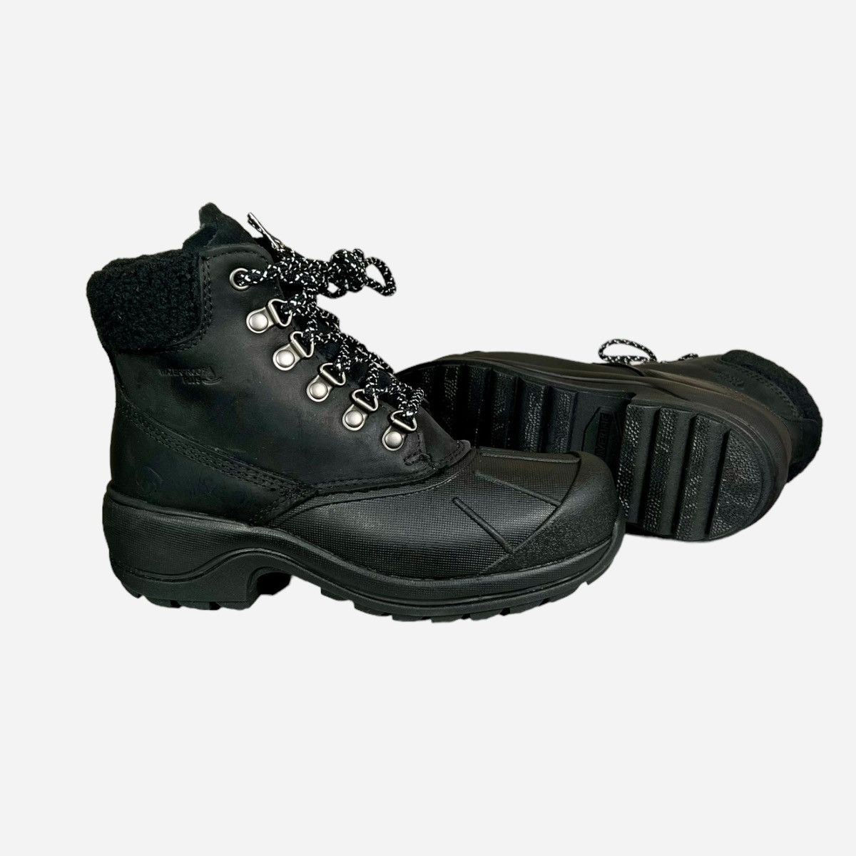 Wolverine Wolverine Women’s Waterproof Black Leather Winter Boot 5.5 Size US 5.5 / IT 35.5 - 1 Thumbnail