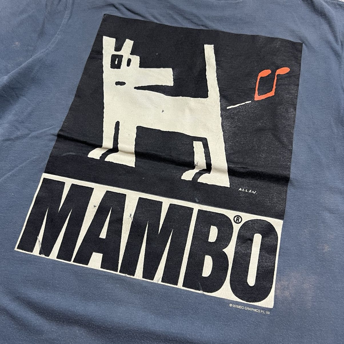 Mambo 1989 Mambo Vintage Y2K Surf Style Faded Retro Tee T-Shirt Size US S / EU 44-46 / 1 - 10 Thumbnail