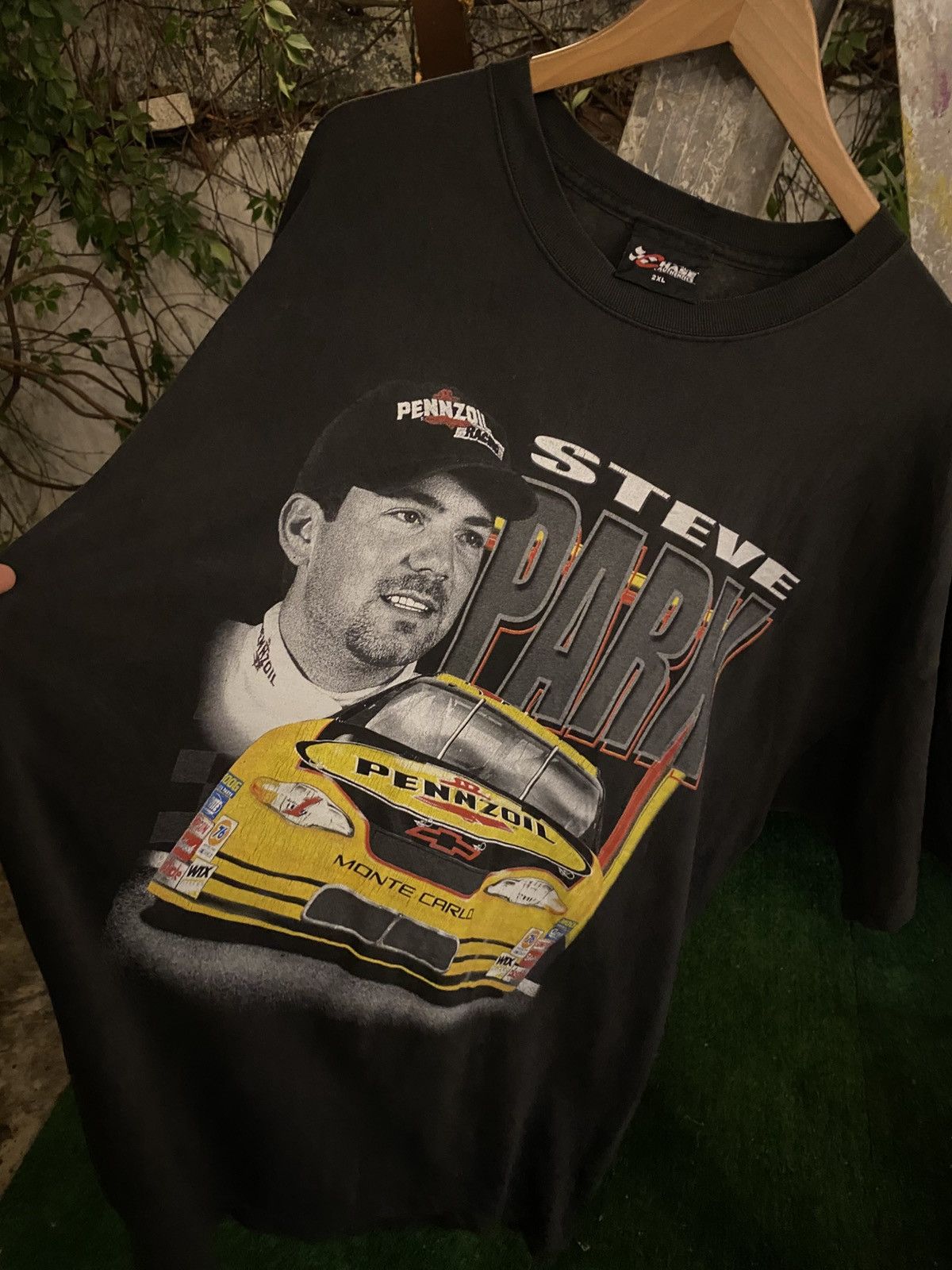 NASCAR Vintage Nascar Steve Park XXLarge Size US XXL / EU 58 / 5 - 6 Thumbnail