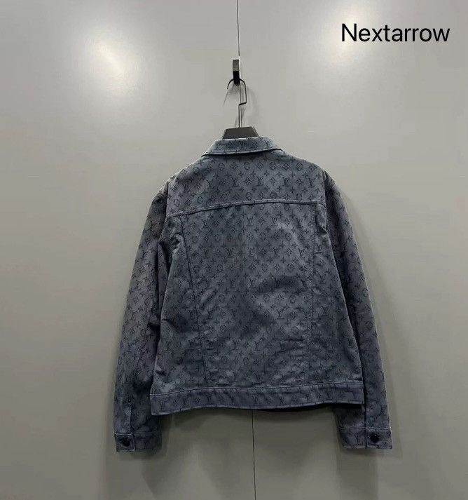 Louis Vuitton Louis Vuitton LV navy denim jacket 2412-Nextarrow Size US L / EU 52-54 / 3 - 2 Thumbnail