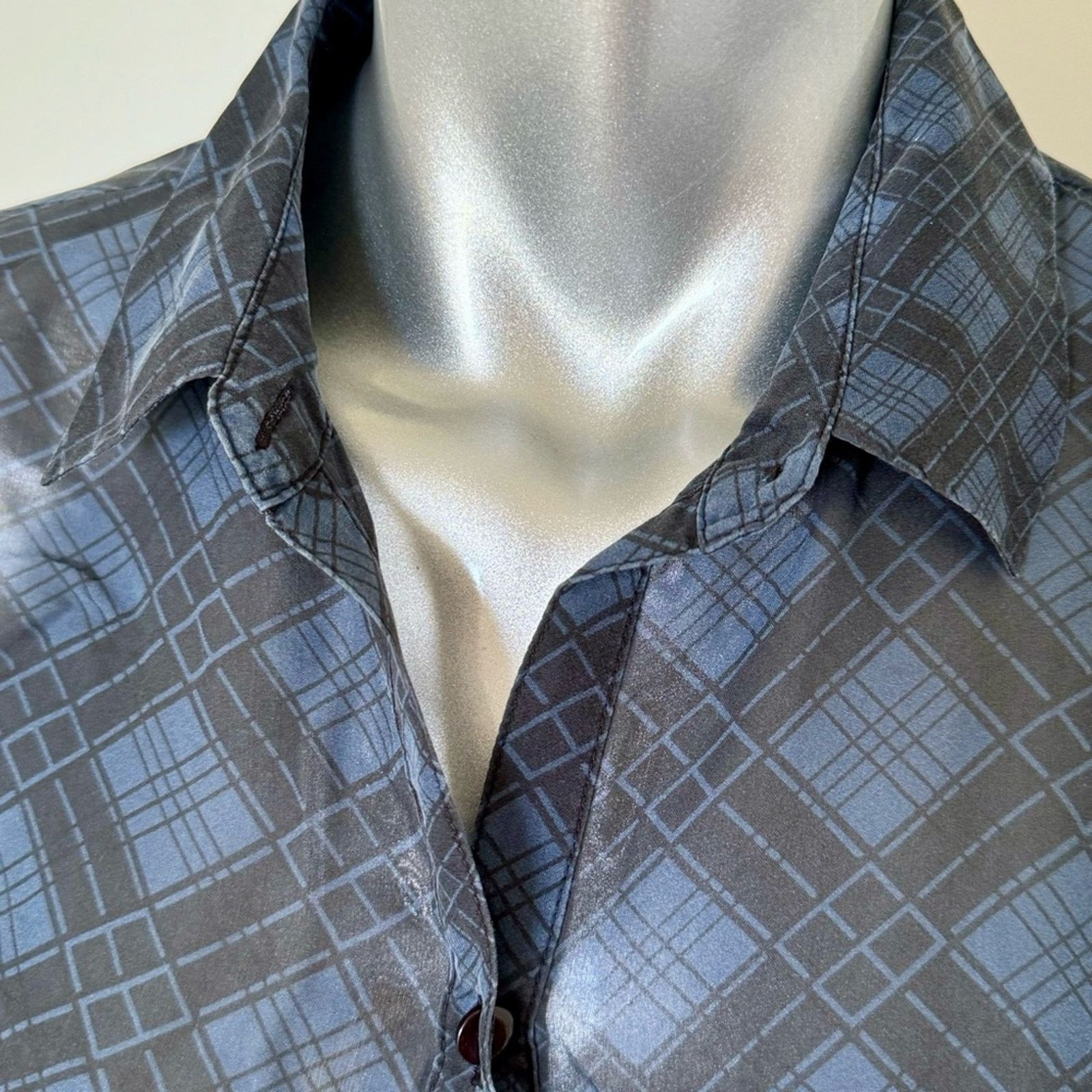 Paige PAGE Shirt, Size S, Dark Blue Size S / US 4 / IT 40 - 4 Thumbnail