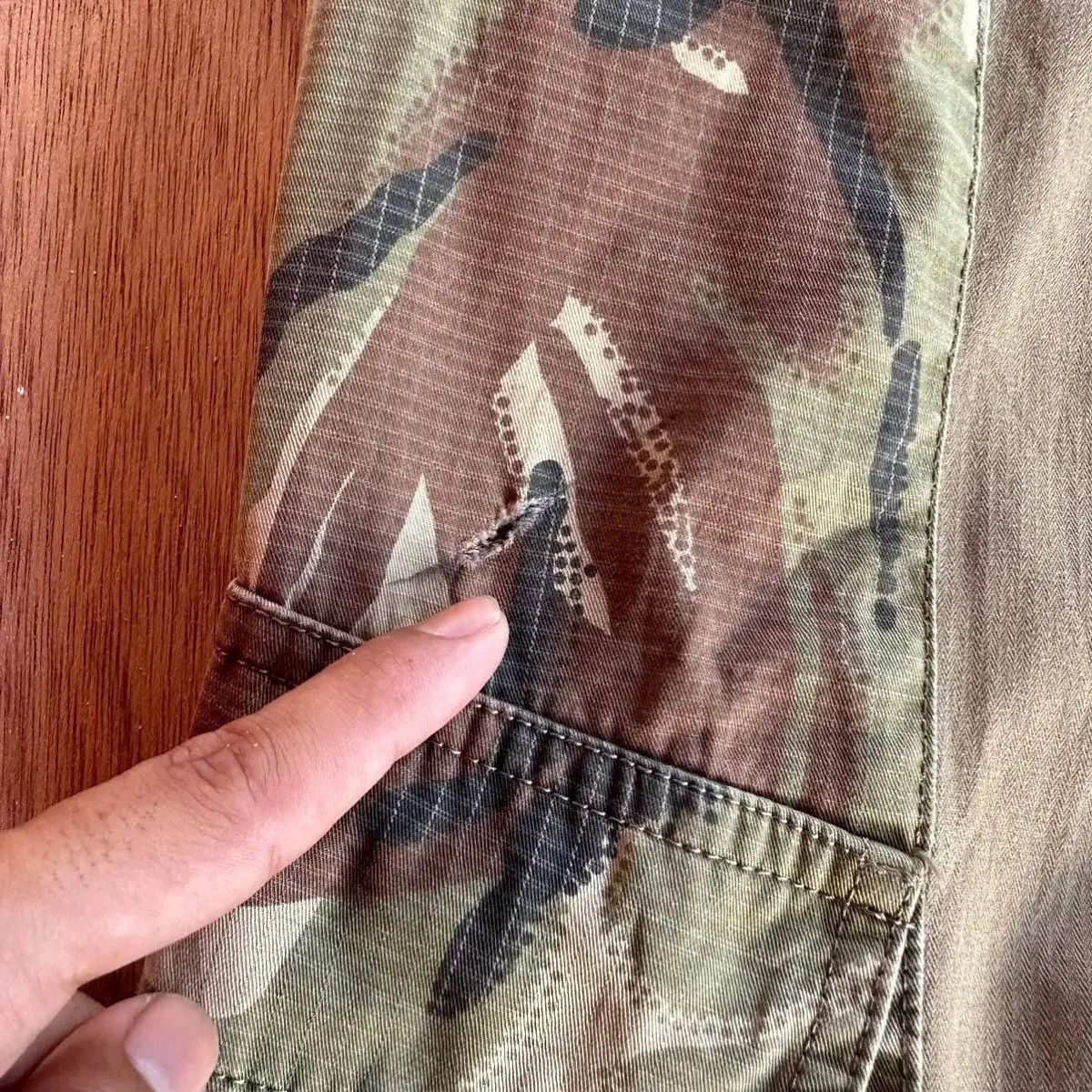 Japanese Brand SICKS 💥MALA VITA JAPANESE VTG HYBRID CAMO ZIPPER RARE PANTS Size US 30 / EU 46 - 15 Thumbnail