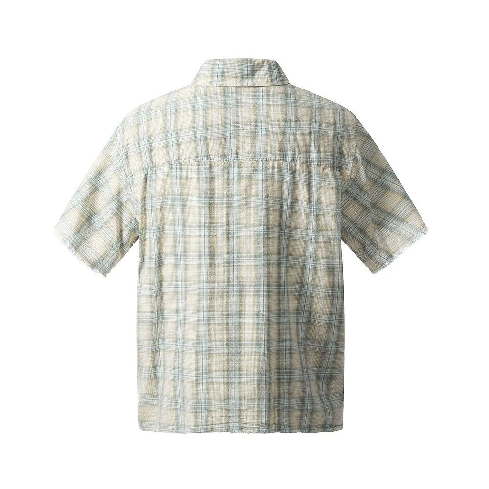 Japanese Brand Japanese retro men's loose trend casual lapel plaid shirt Size US M / EU 48-50 / 2 - 2 Thumbnail