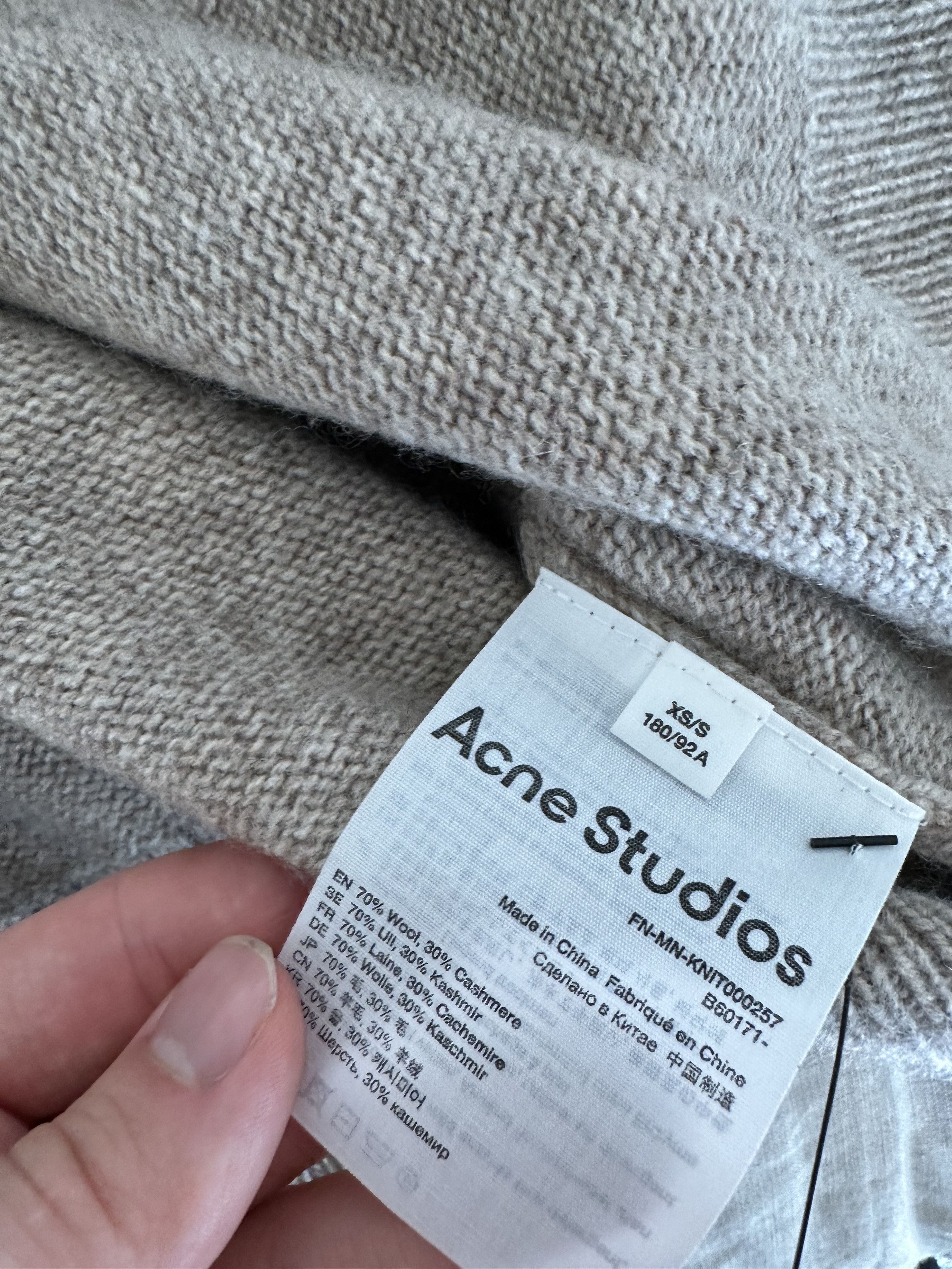 Acne Studios Acne Studios Cashmere/Wool Sweater Size US L / EU 52-54 / 3 - 5 Thumbnail