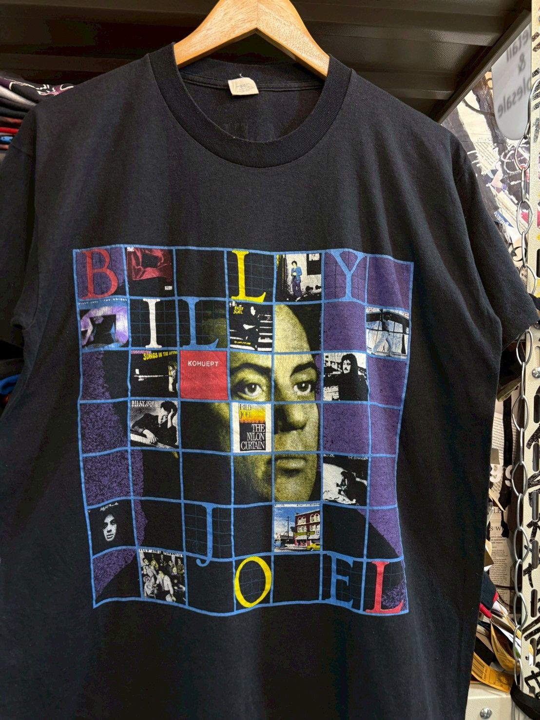 Band Tees Billy Joel vintage tee Size US L / EU 52-54 / 3 - 4 Thumbnail