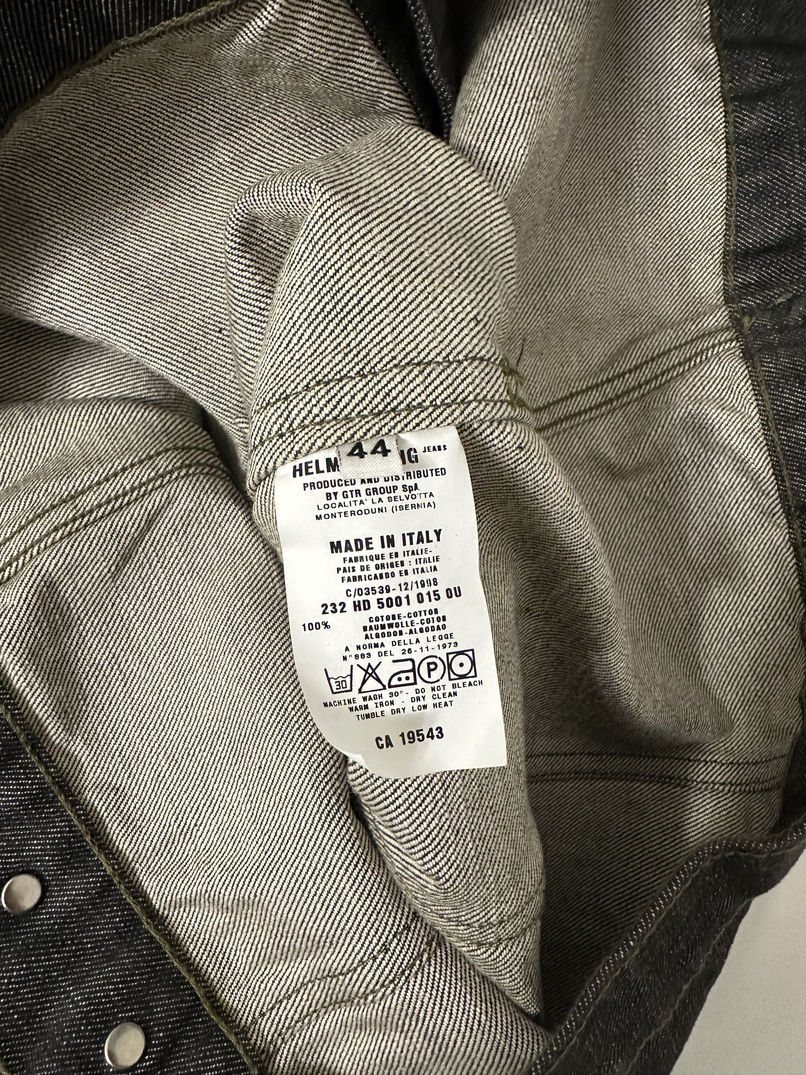 Helmut Lang Helmut Lang 1999 Classic Denim Grey Jacket 44 Made In Italy Size US S / EU 44-46 / 1 - 6 Thumbnail