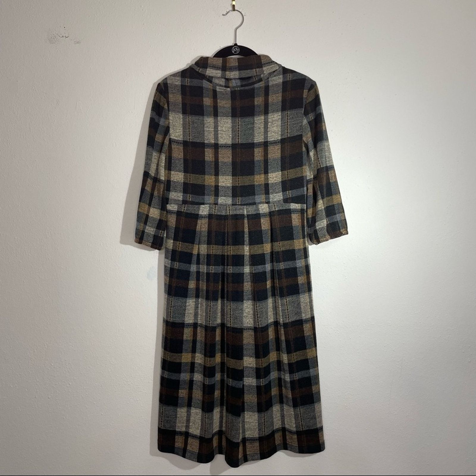 Other New Directions Plaid Cowl Neck Dress Medium Size M / US 6-8 / IT 42-44 - 9 Thumbnail