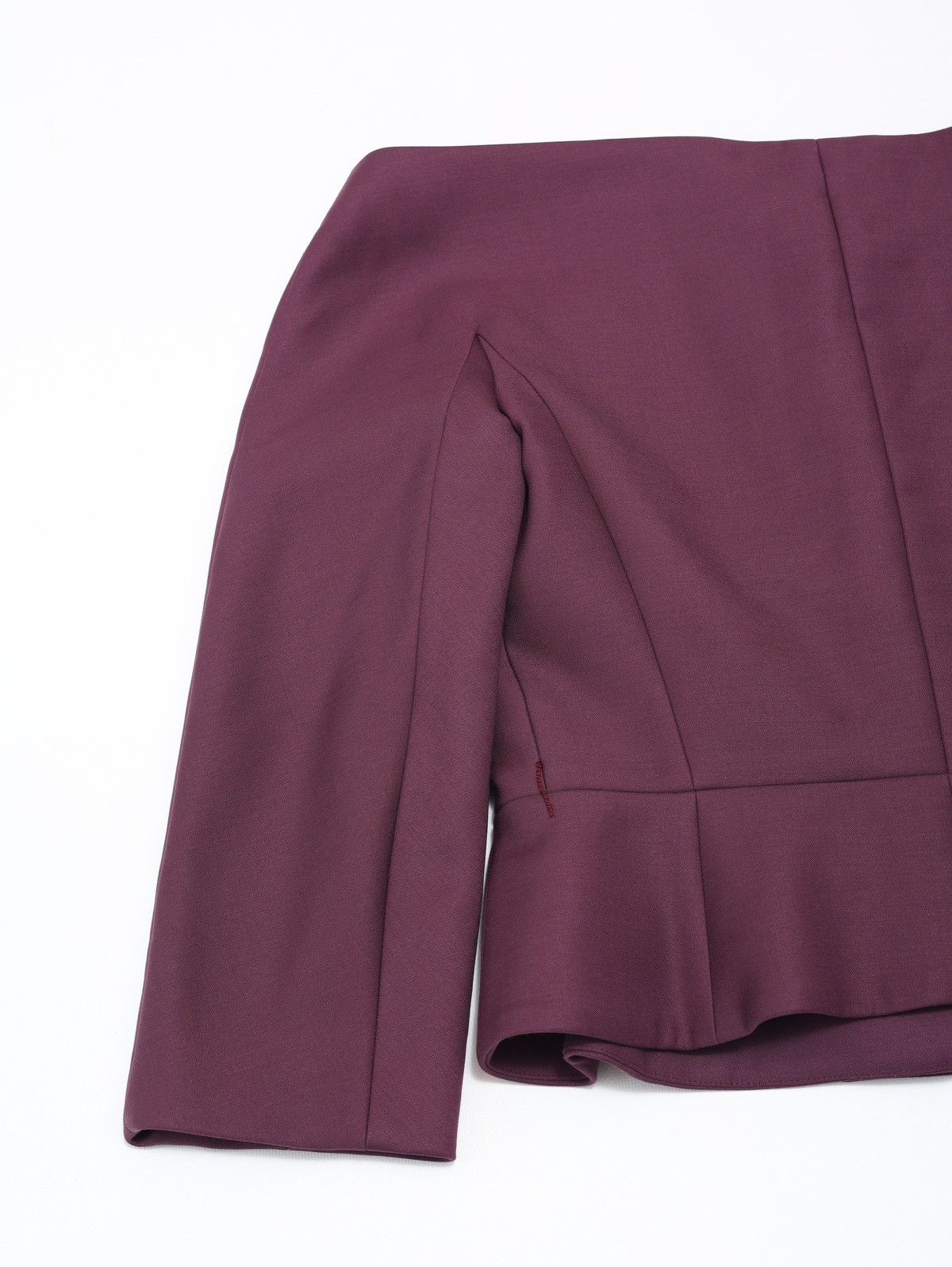 Christian Dior Monsieur Christian Dior Evening Jacket Purple Wool Blazer Vintage Size M / US 6-8 / IT 42-44 - 8 Thumbnail