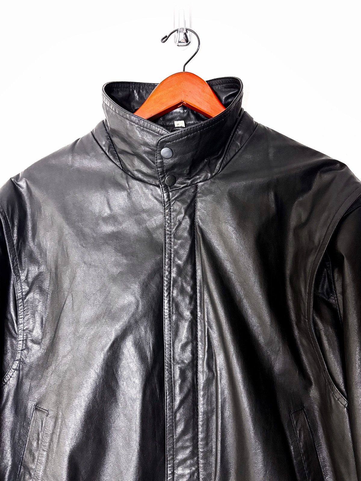 Genuine Leather Midwest Countdown to Zero Black Leather Jacket Size US S / EU 44-46 / 1 - 6 Thumbnail