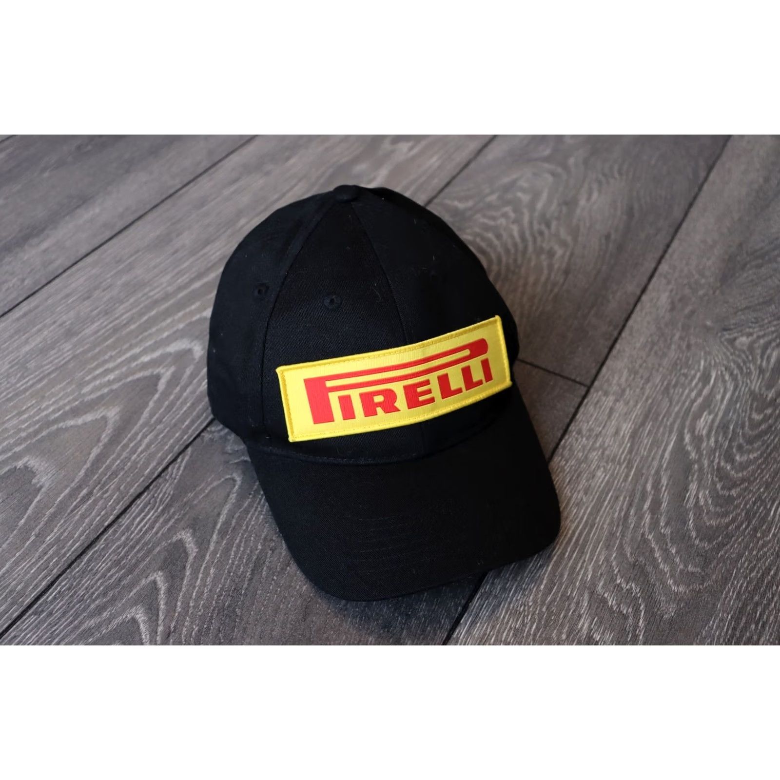 Vintage Pirelli Racing Embroidered Adjustable Cap Hat Black One Size Adjustable Men Baseball Cap Hat Size ONE SIZE - 2 Thumbnail