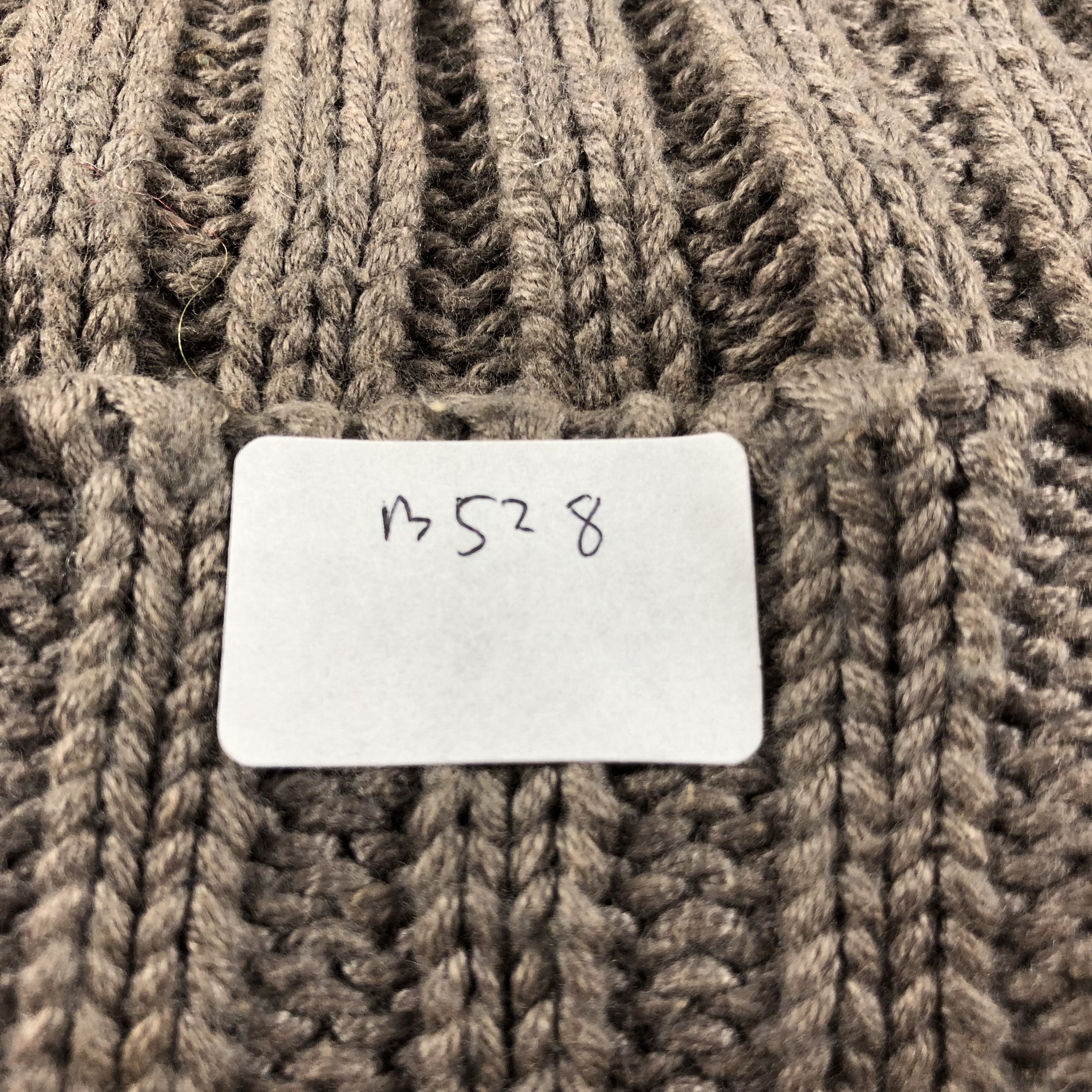 Beams Plus BEAMS Japan Ribbed Knit Cotton Blend Beanie Hat Brown B528 Size ONE SIZE - 9 Thumbnail