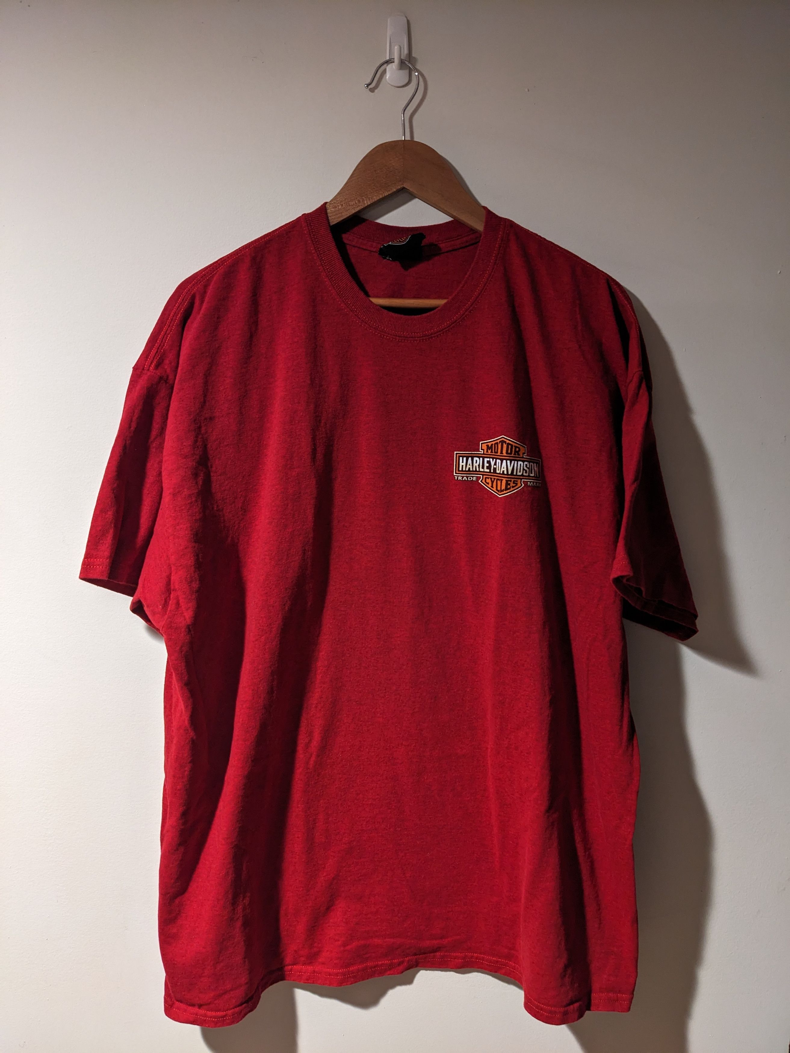 Harley Davidson × Vintage Harley Davidson Motorcycle St. Augustine Florida T-Shirt Size US XXL / EU 58 / 5 - 4 Thumbnail