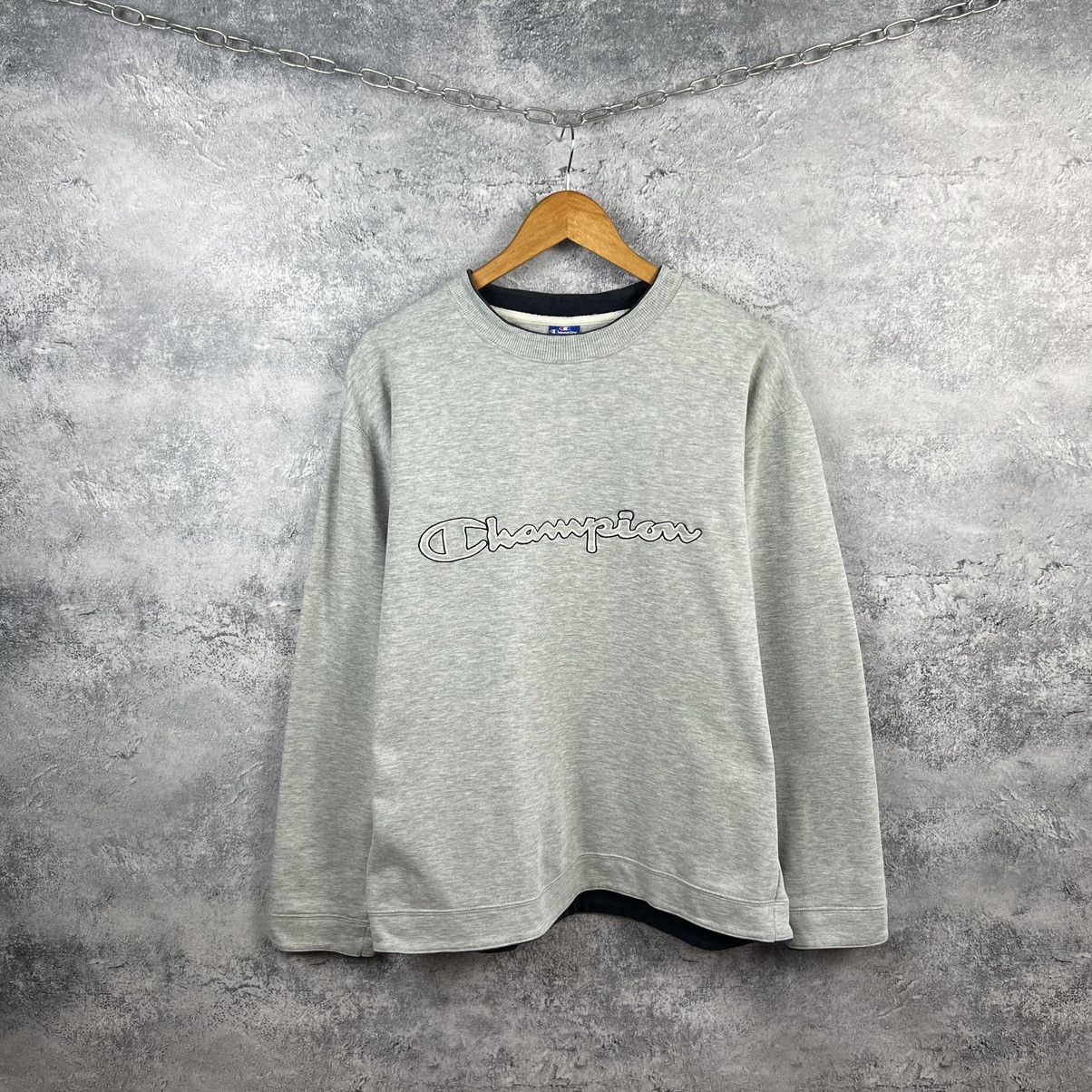 Champion Champion Big Logo Vintage Sweatshirt Size US L / EU 52-54 / 3 - 1 Thumbnail