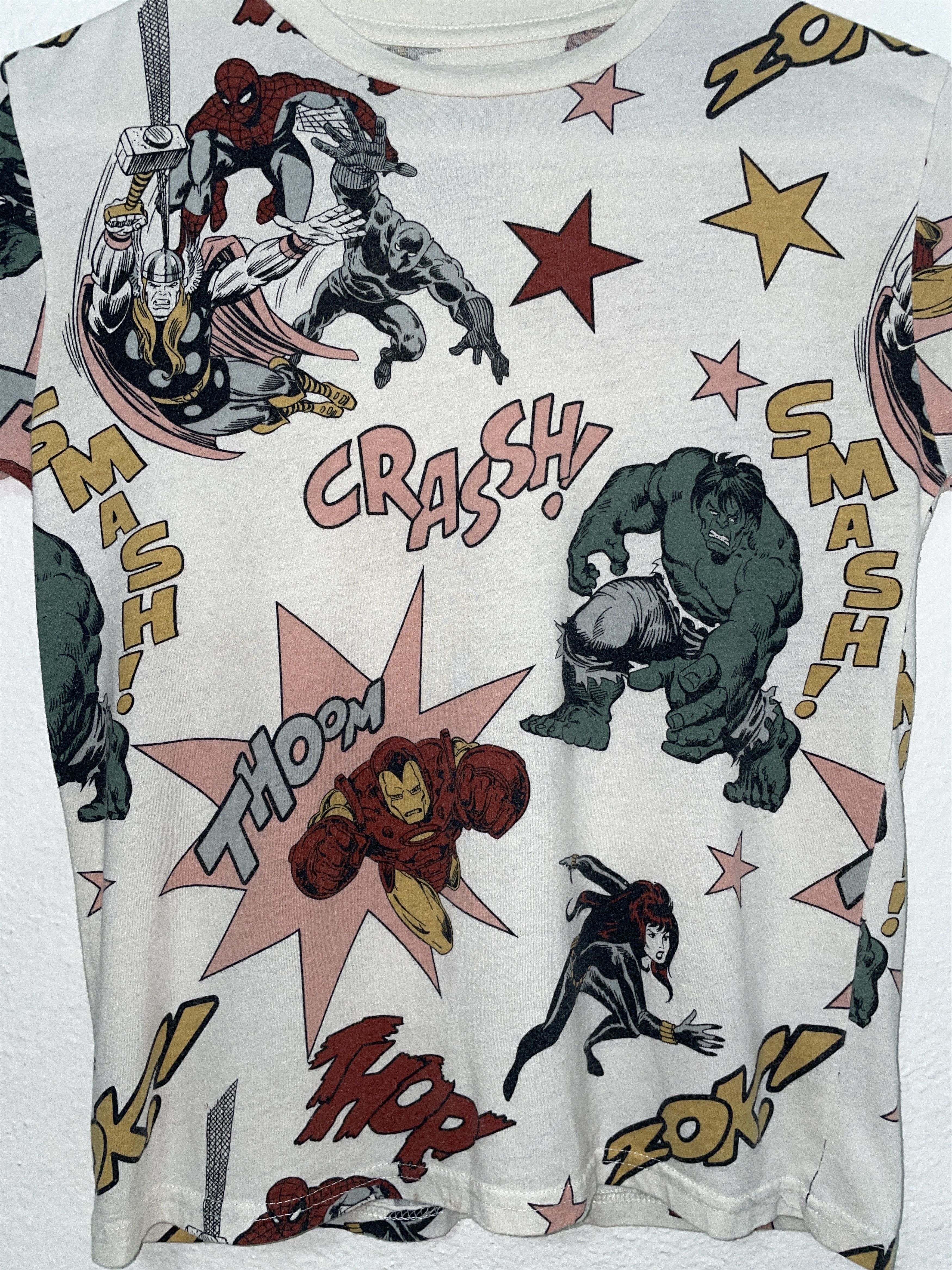 Marvel Comics Marvel Shirt All over print Heroes and Stars Size US M / EU 48-50 / 2 - 2 Thumbnail