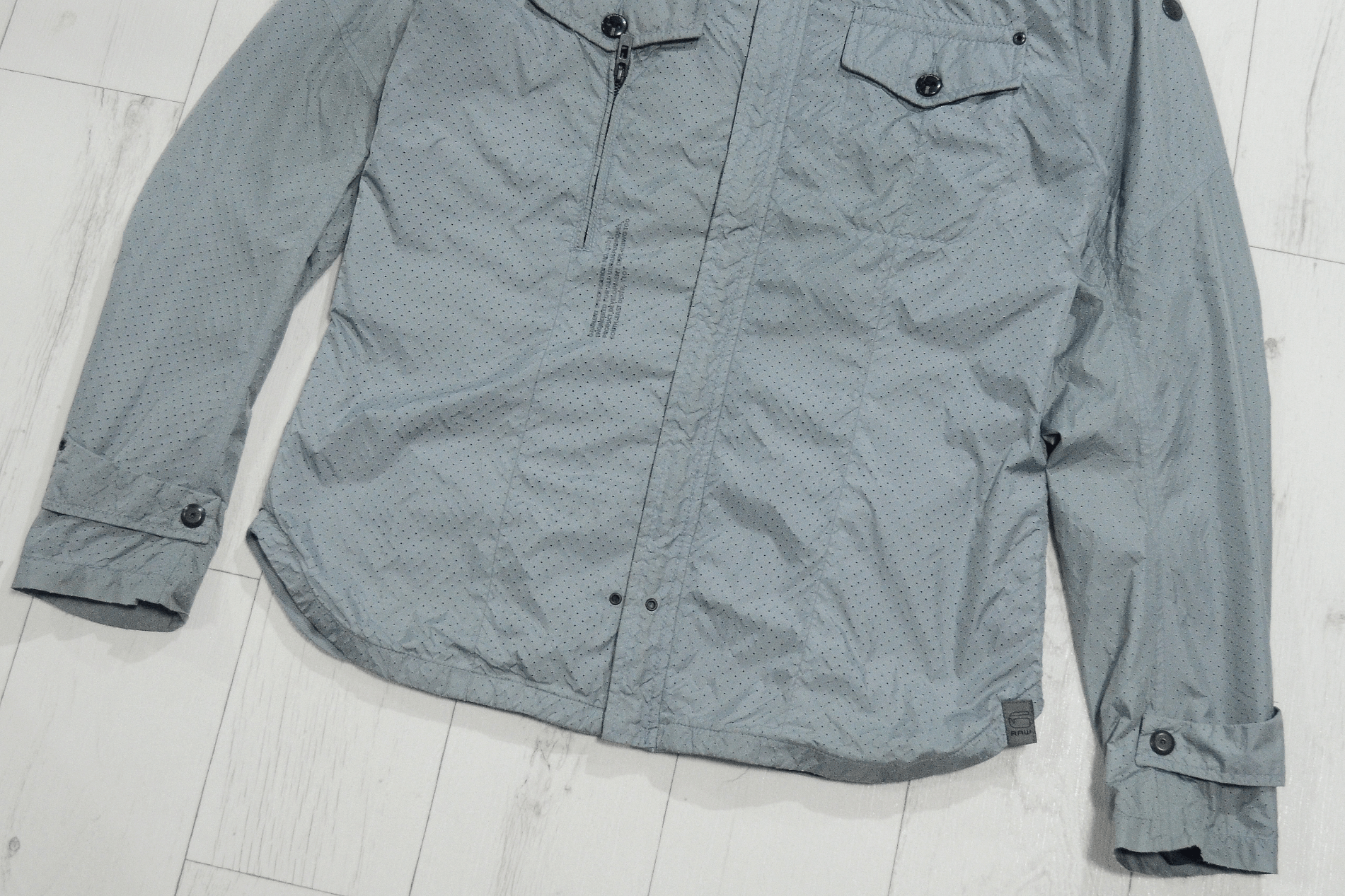 G-Star G-star Raw Light Grind Perfor Jacket Hooded Size L-M Gray Size US L / EU 52-54 / 3 - 3 Thumbnail