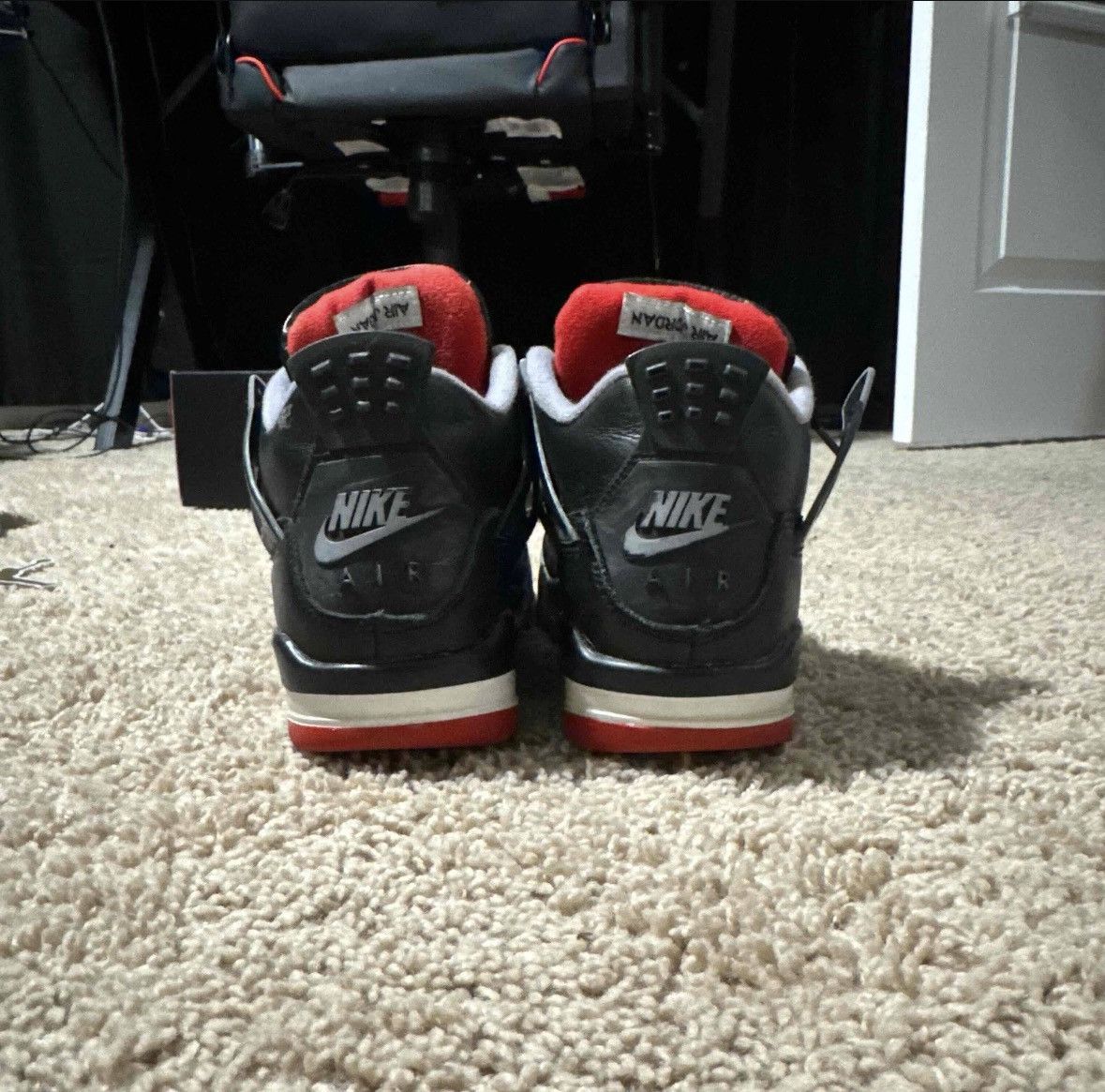 Jordan Brand Jordan 4s gs bred reimagined Size US 6 / EU 39 - 4 Thumbnail