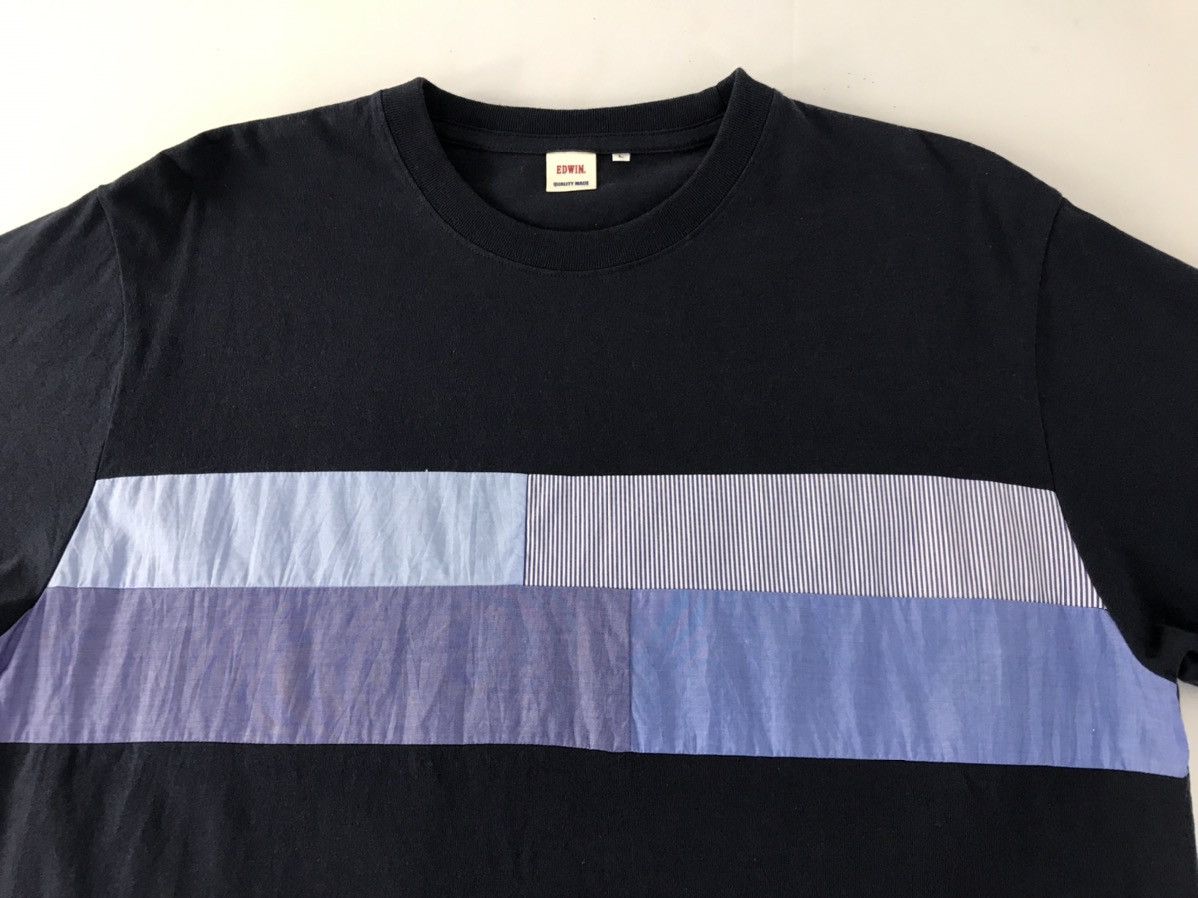 Edwin × Japanese Brand Edwin Fabric Connection Design Tee Size US L / EU 52-54 / 3 - 4 Thumbnail