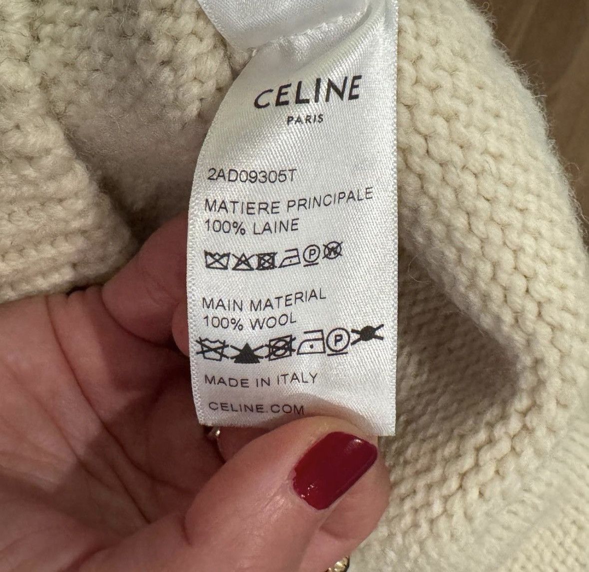 Celine Celine Classic Logo Sweater Size XS / US 0-2 / IT 36-38 - 8 Thumbnail