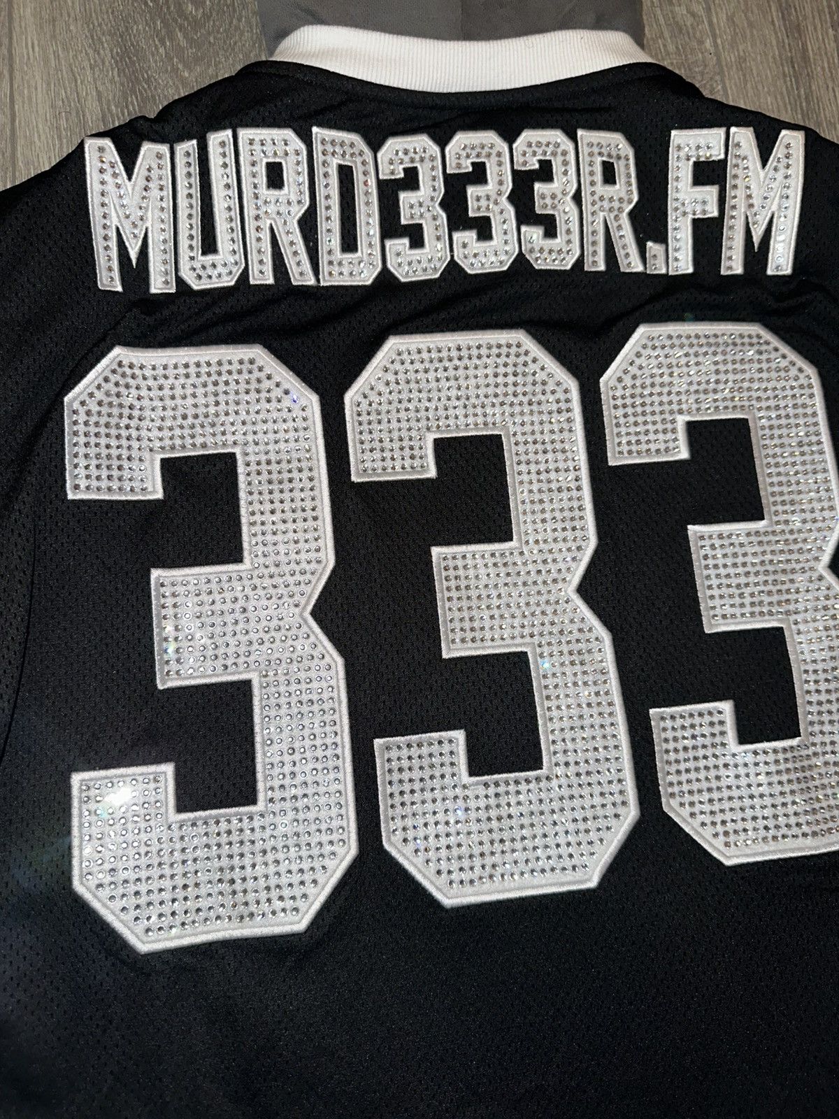 murd333r.fm Murd333r LA IC333 Hoodie Hockey Jersey Sz M Size US M / EU 48-50 / 2 - 7 Thumbnail