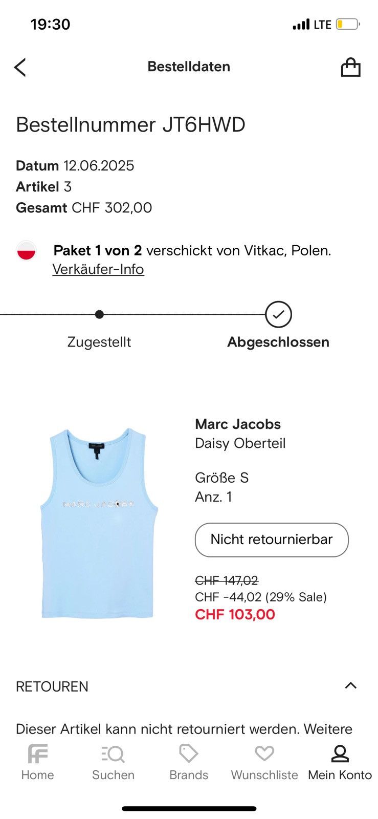 Marc Jacobs Marc Jacobs Daisy Tanktop Size S / US 4 / IT 40 - 7 Thumbnail