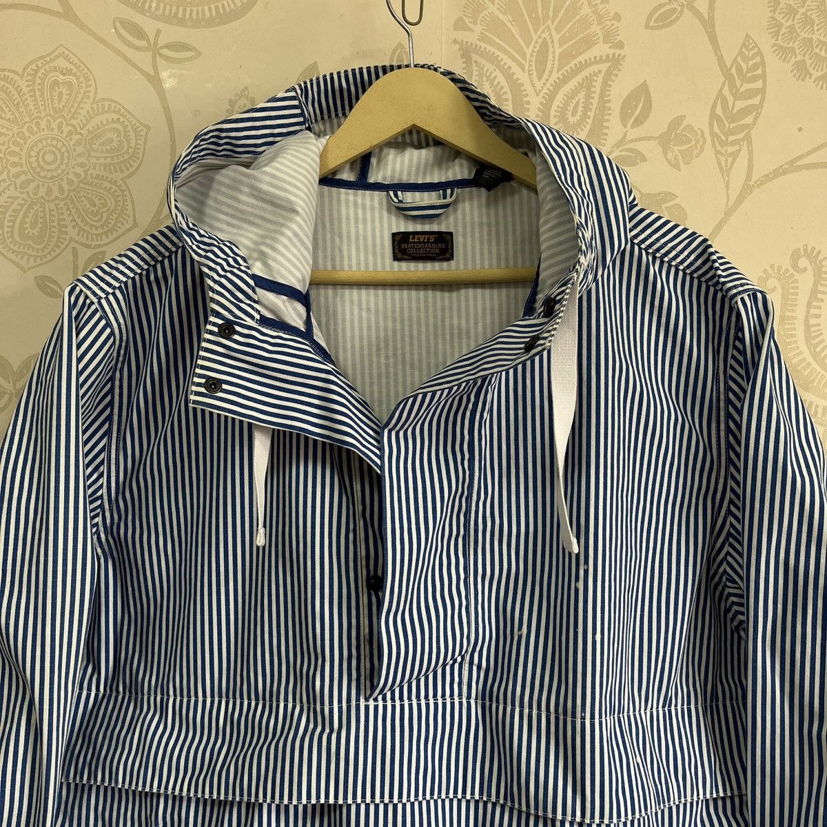 Levi's Vintage Clothing × Vintage Levis Skateboarding Collection Hickory Hoodie Size US L / EU 52-54 / 3 - 20 Thumbnail