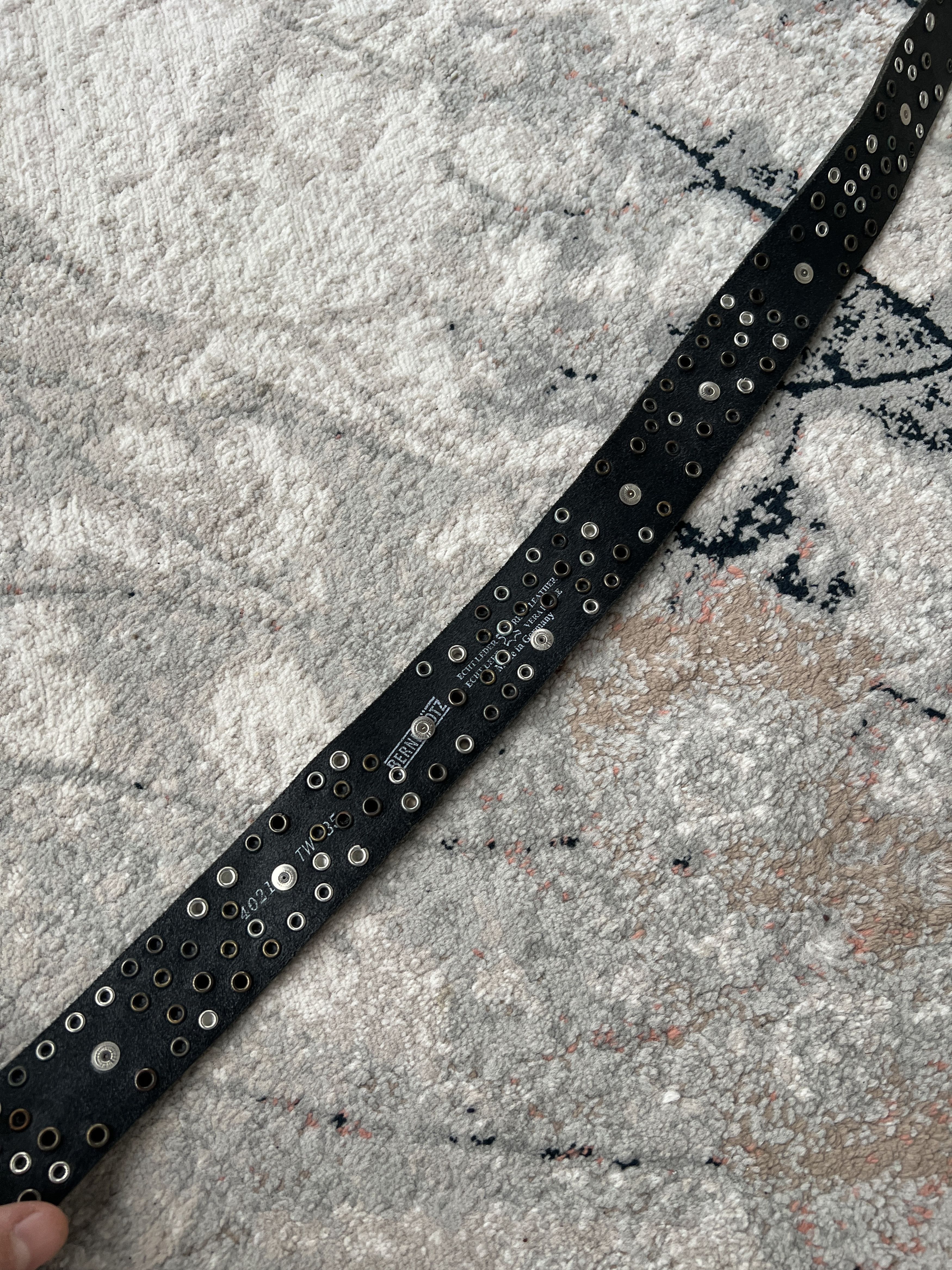 Vintage Vintage Leather Belt Size ONE SIZE - 7 Thumbnail