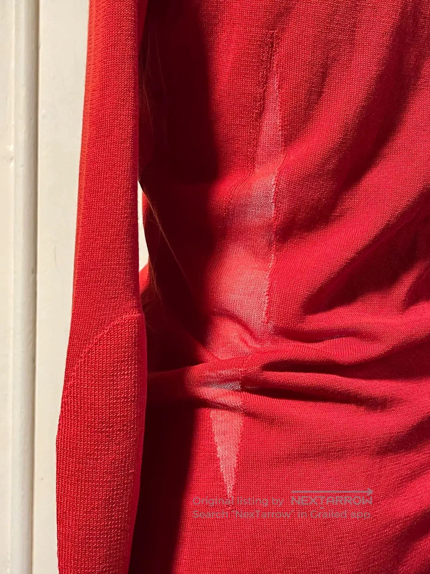 Maison Margiela Maison Martin Margiela Red Wool Sweater. Size S / US 4 / IT 40 - 6 Thumbnail