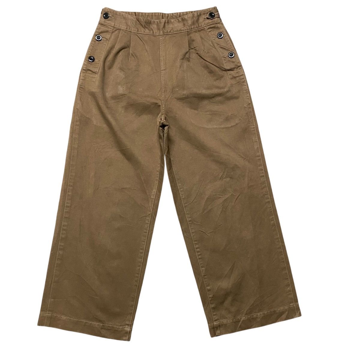Margaret Howell Margaret Howell Wide Leg Trouser Cropped Size 28" / US 6 / IT 42 - 1 Thumbnail