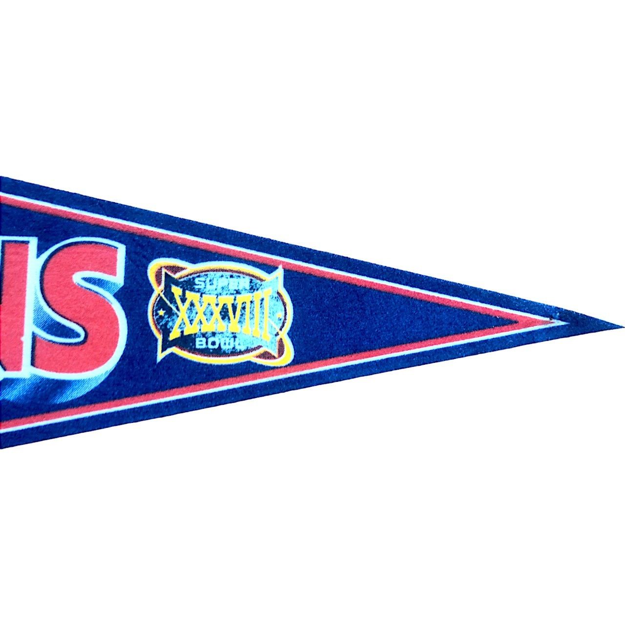 NFL New England Patriots 2004 Super Bowl XXXVIII Pennant Size ONE SIZE - 5 Thumbnail