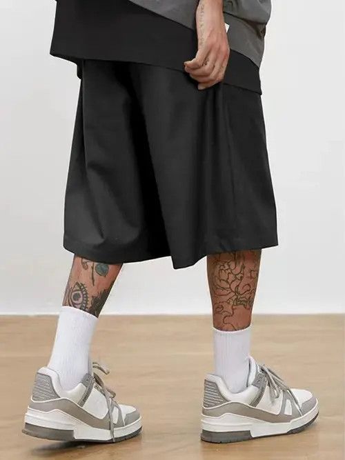 Jean Oversized DRIP Y2k Shorts drill Size US 30 / EU 46 - 3 Thumbnail