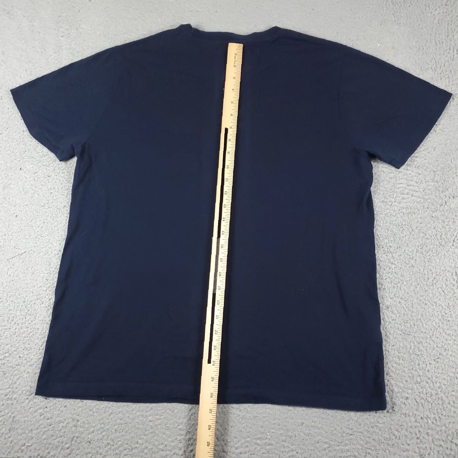 Original Penguin VINTAGE Original Penguin T Shirt Mens XL Navy Blue Short Sleeve Crew Neck Logo Pattern Solid Cotton Size US XL / EU 56 / 4 - 4 Thumbnail