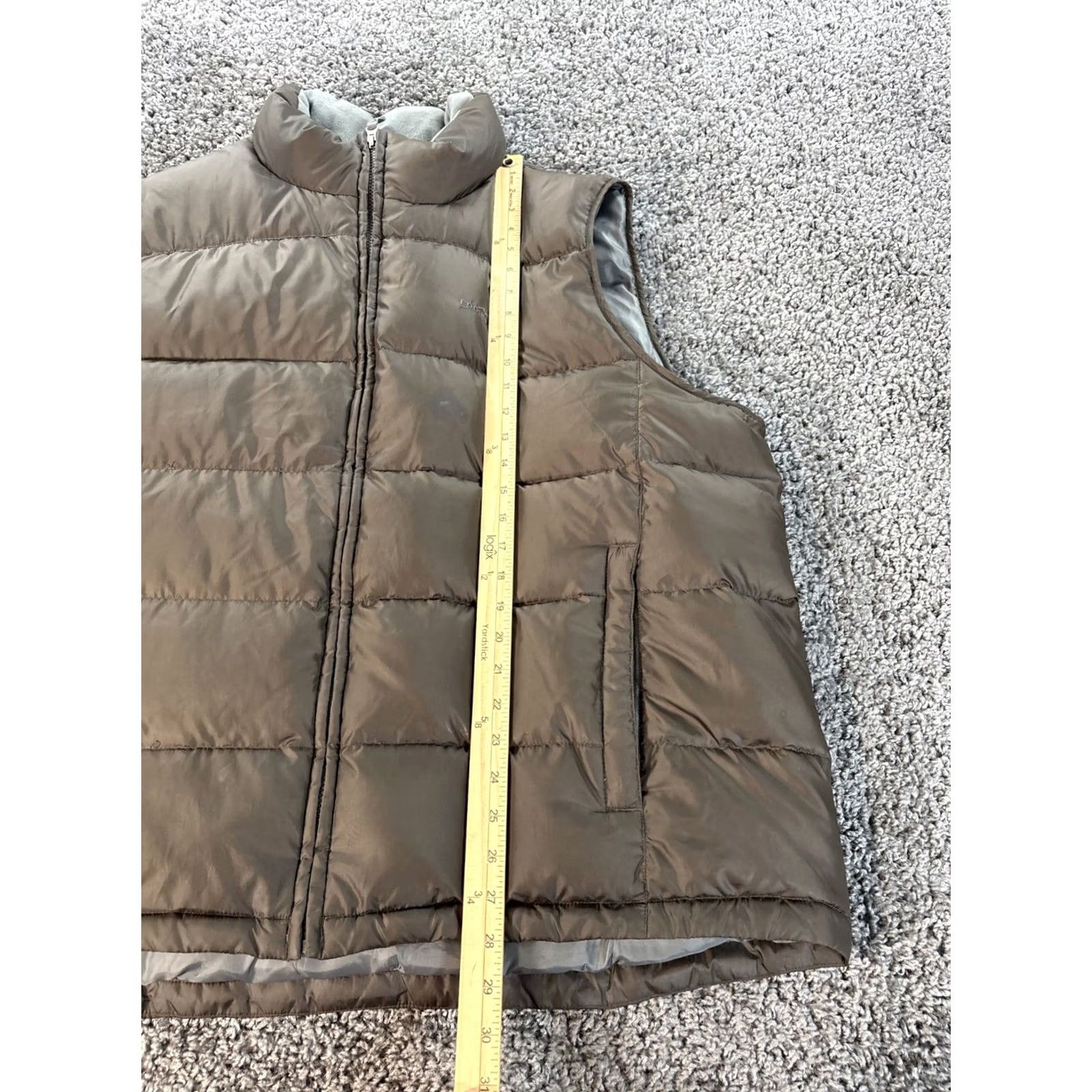 Eddie Bauer VINTAGE Eddie Bauer Goose Down Puffer Vest Mens 2XL Brown Size US XXL / EU 58 / 5 - 2 Thumbnail