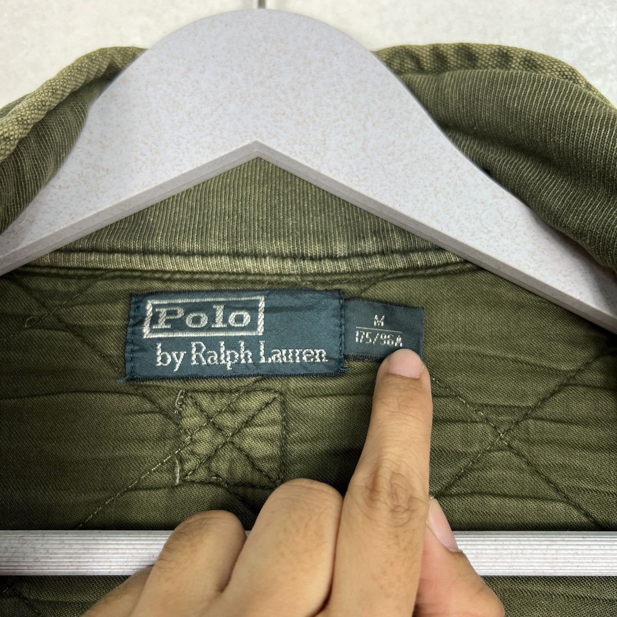 Polo Ralph Lauren 🔥 VINTAGE POLO RALPH LAUREN MILITARY STYLE JACKET Size US M / EU 48-50 / 2 - 16 Thumbnail