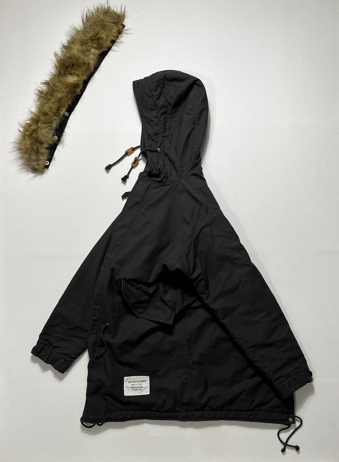 Japanese Brand BAYFLOW (MC) Back Satin Mods Coat Jacket Size US M / EU 48-50 / 2 - 3 Thumbnail