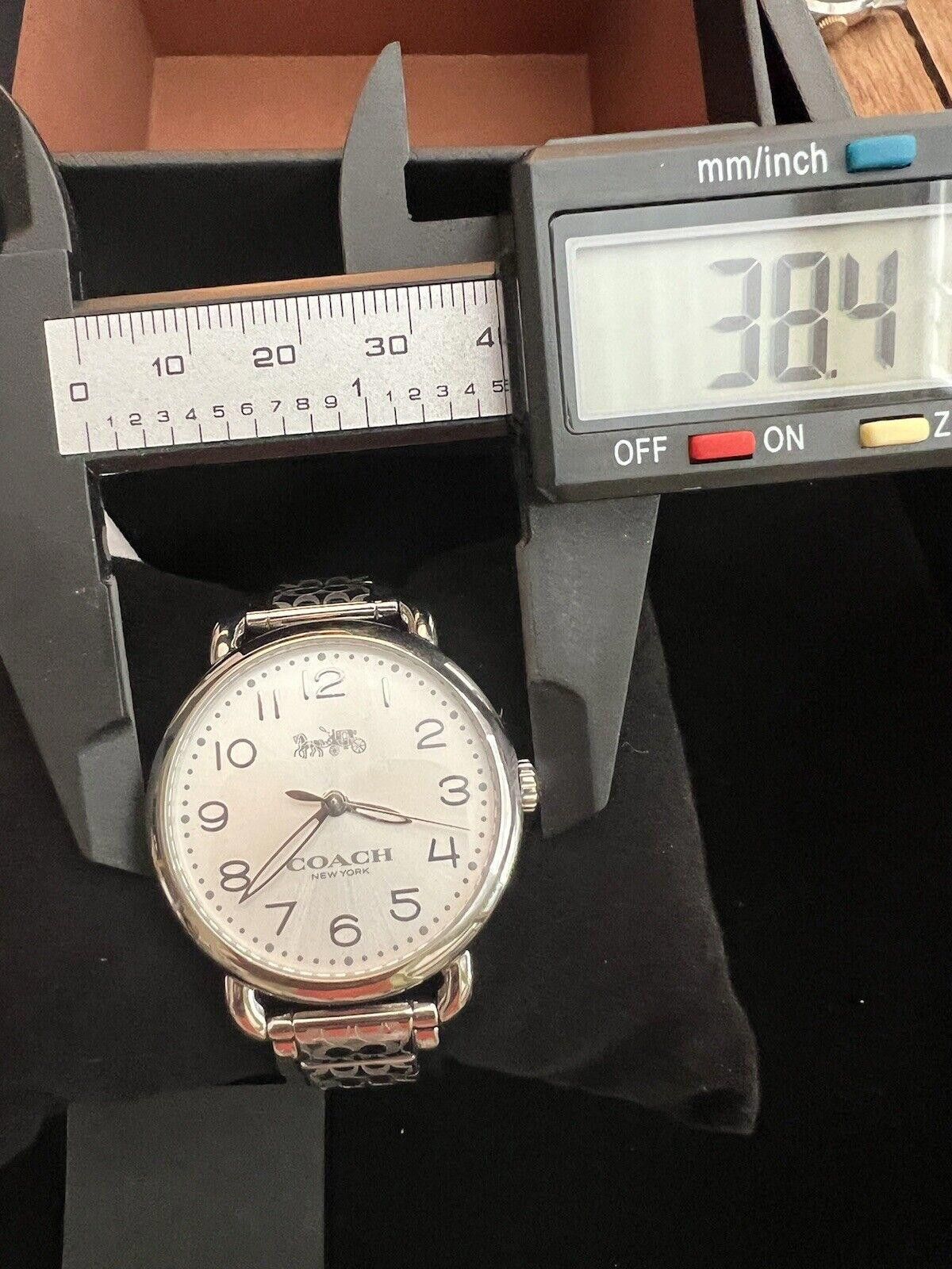 Coach Coach Silver/Stainless Steel Quartz Watch CA.97.7.95.1497 Size ONE SIZE - 6 Thumbnail