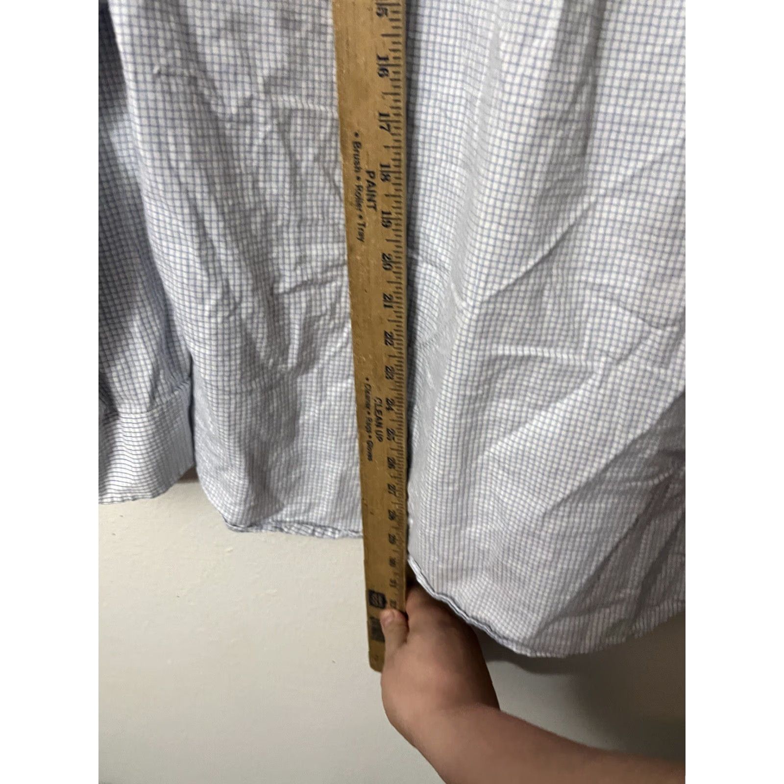Michael Kors Michael Kors Men's Regular Shirt Large White Non-Iron Button-Front Long Sleeve Modern Classic Size US L / EU 52-54 / 3 - 4 Thumbnail