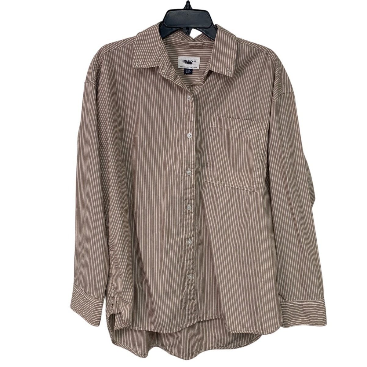 American Eagle Outfitters 2 New American Eagle Womens Medium Button Down Shirts Size M / US 6-8 / IT 42-44 - 5 Thumbnail