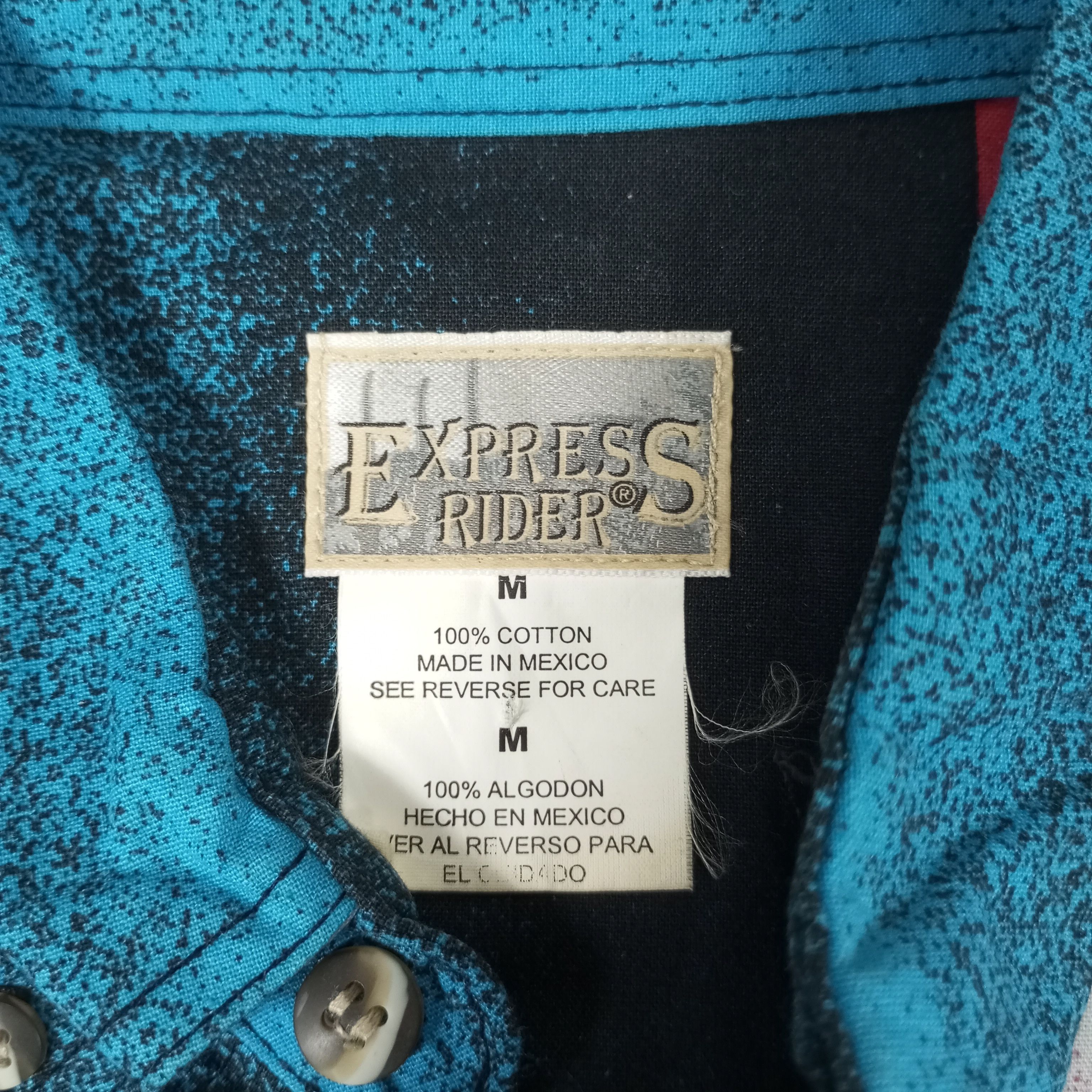 Express × Vintage Express Rider Rare Design Classic Style Shirt Size US M / EU 48-50 / 2 - 5 Thumbnail