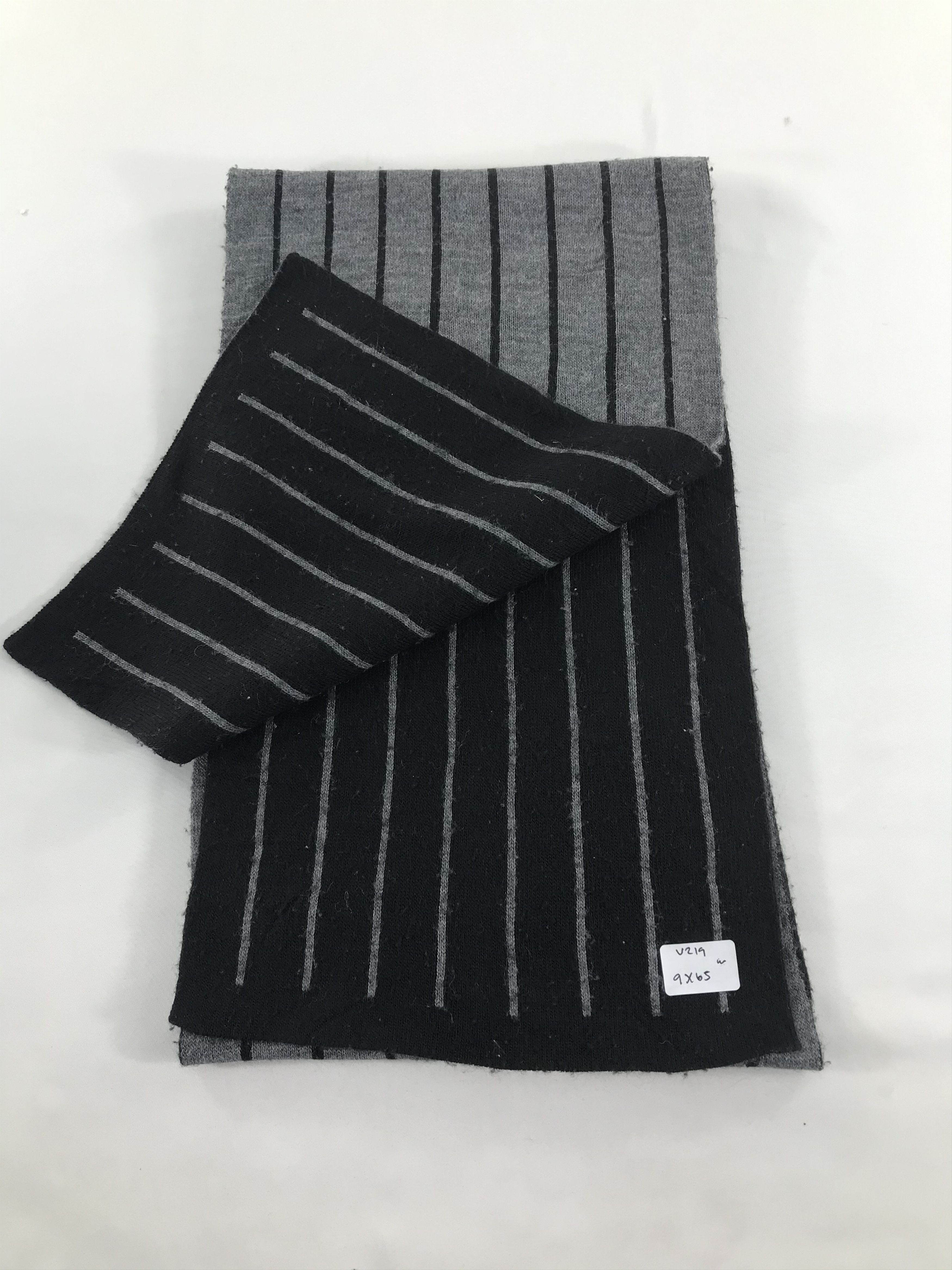 Takeo Kikuchi Takeo Kikuchi Striped Scarf Muffler Neck Warmer V219 Size ONE SIZE - 5 Thumbnail
