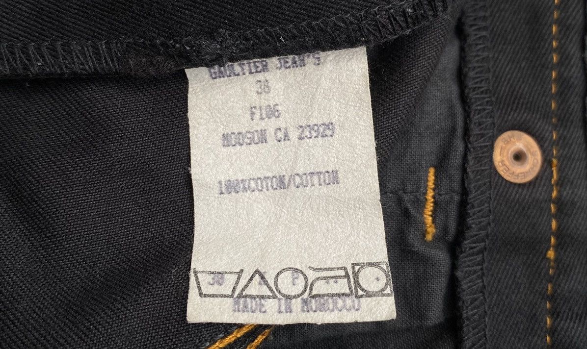 Jean Paul Gaultier JPG - Archival Back Zip Plated Logo Pant Size 26" / US 2 / IT 38 - 11 Thumbnail