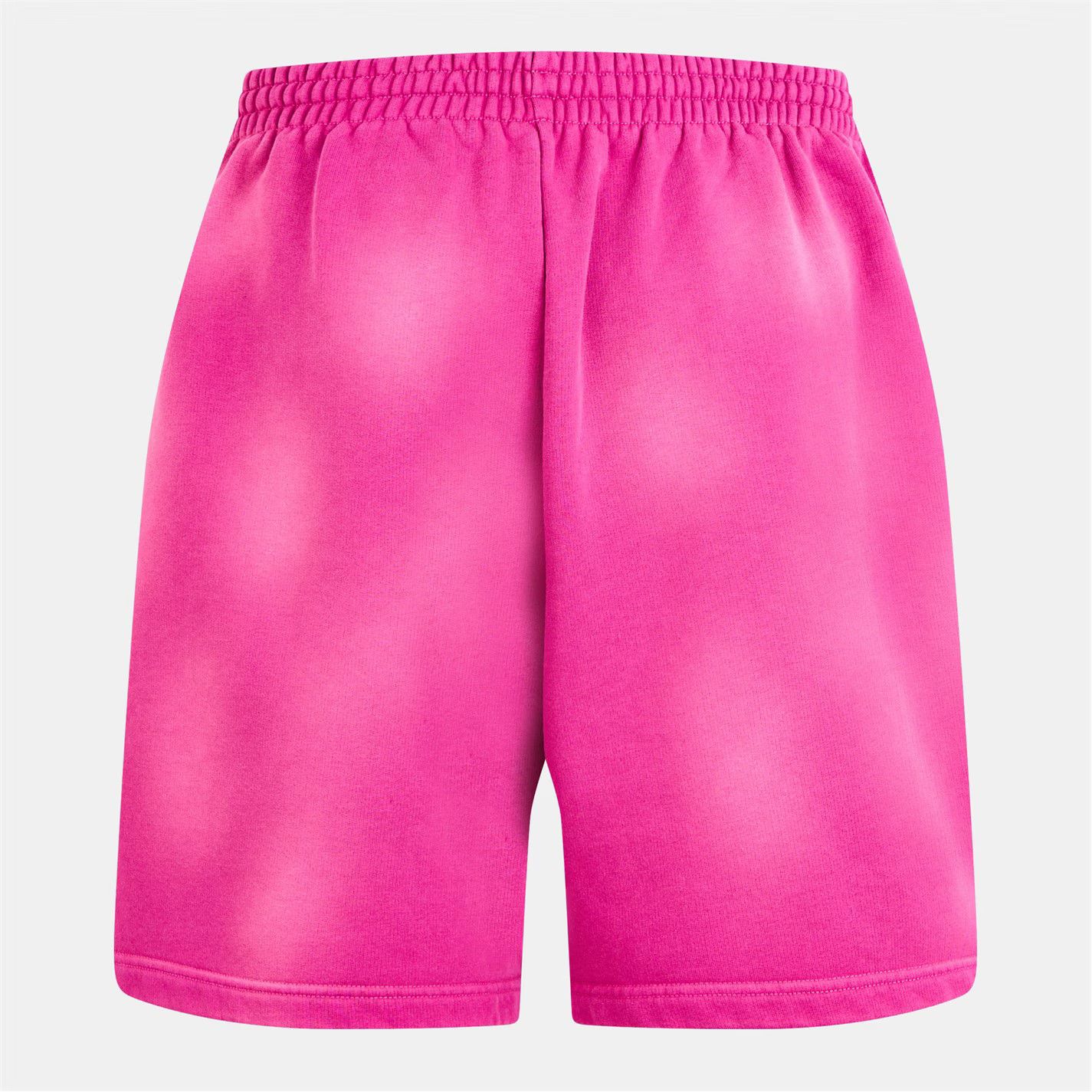 Balenciaga o1g2r1mq0226 Political Sweat Shorts In Dark Fuschia Size US 26 / EU 42 - 2 Thumbnail