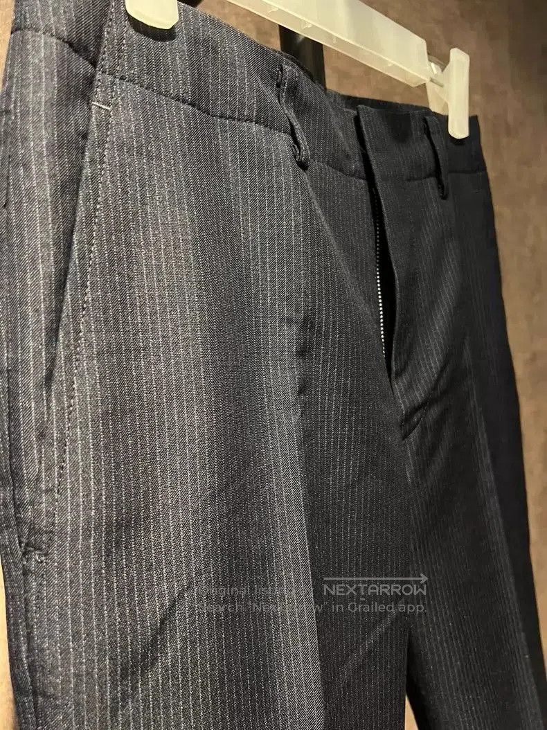 Junya Watanabe Junya Watanabe Pinstripe Wool Dress Pants. Size US 26 / EU 42 - 2 Thumbnail