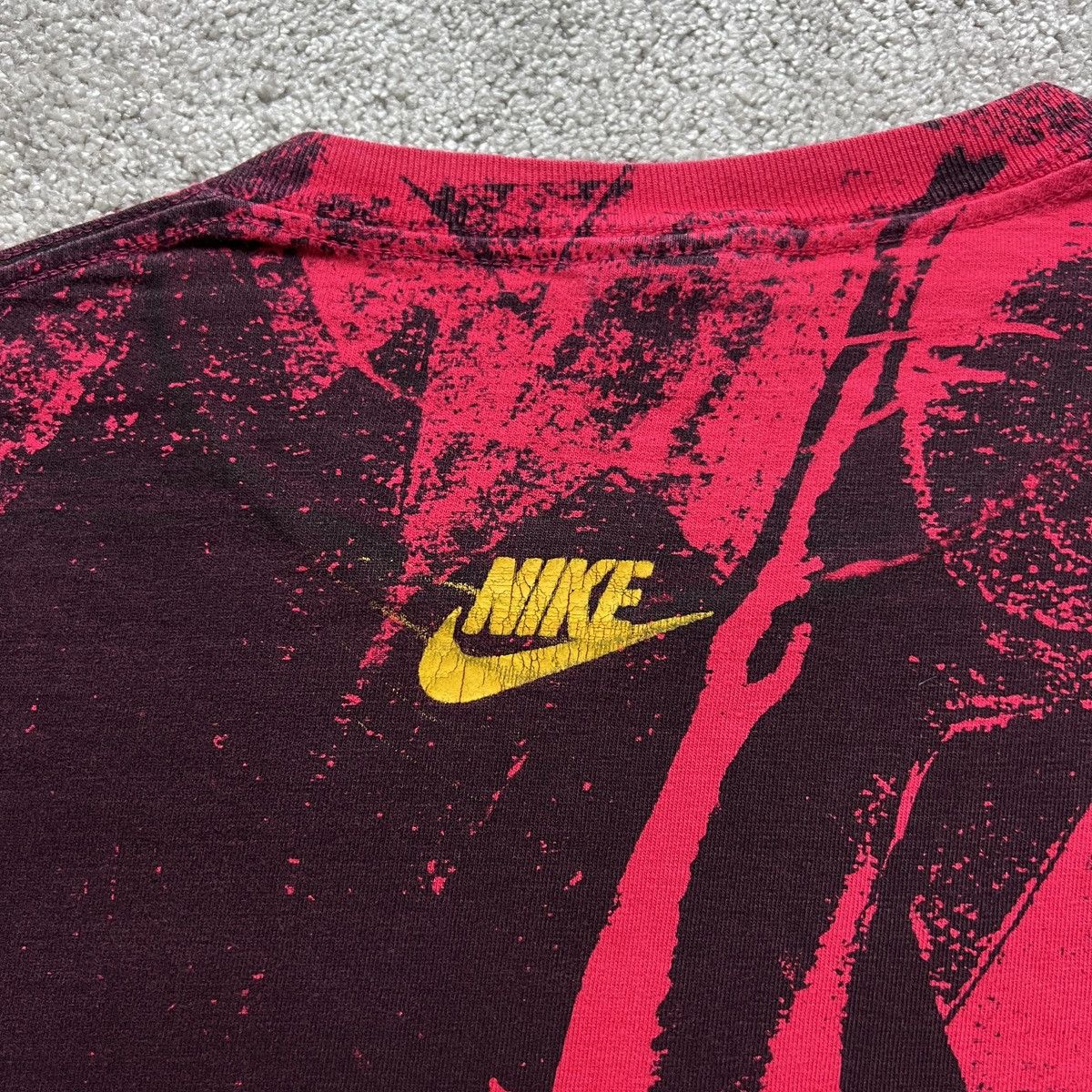 Nike Vintage T-shirt Nike Jordan Dunk AOP Single Stitch Size US L / EU 52-54 / 3 - 8 Thumbnail