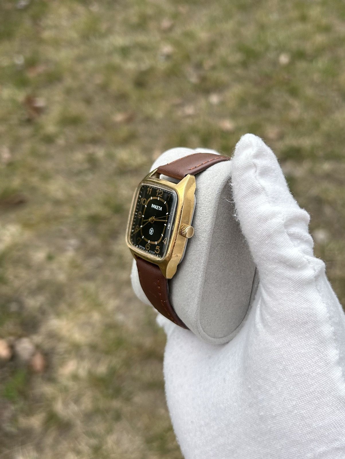 Vintage Vintage Watch Raketa USSR Soviet Mechanical 1980s Size ONE SIZE - 6 Thumbnail