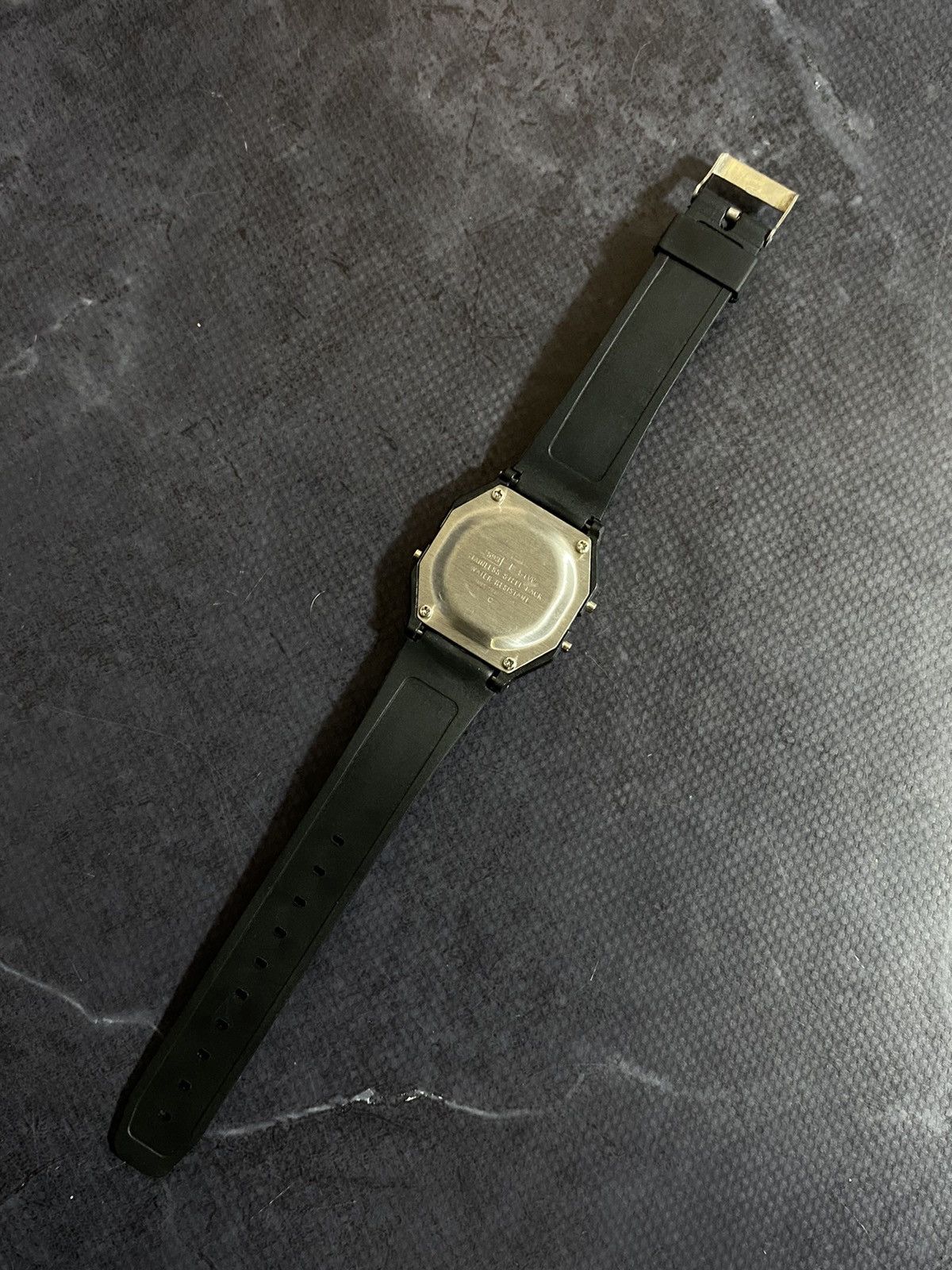 Casio Casio F-91W Classic Digital Black Strap Watch Japanese Brand Size ONE SIZE - 7 Thumbnail