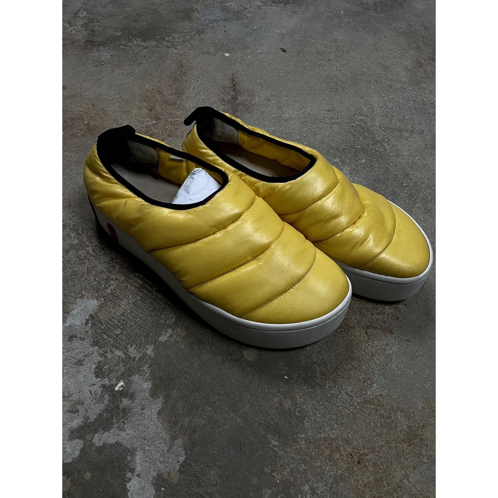 Marni Padded Slip Ons Yellow 10 Used